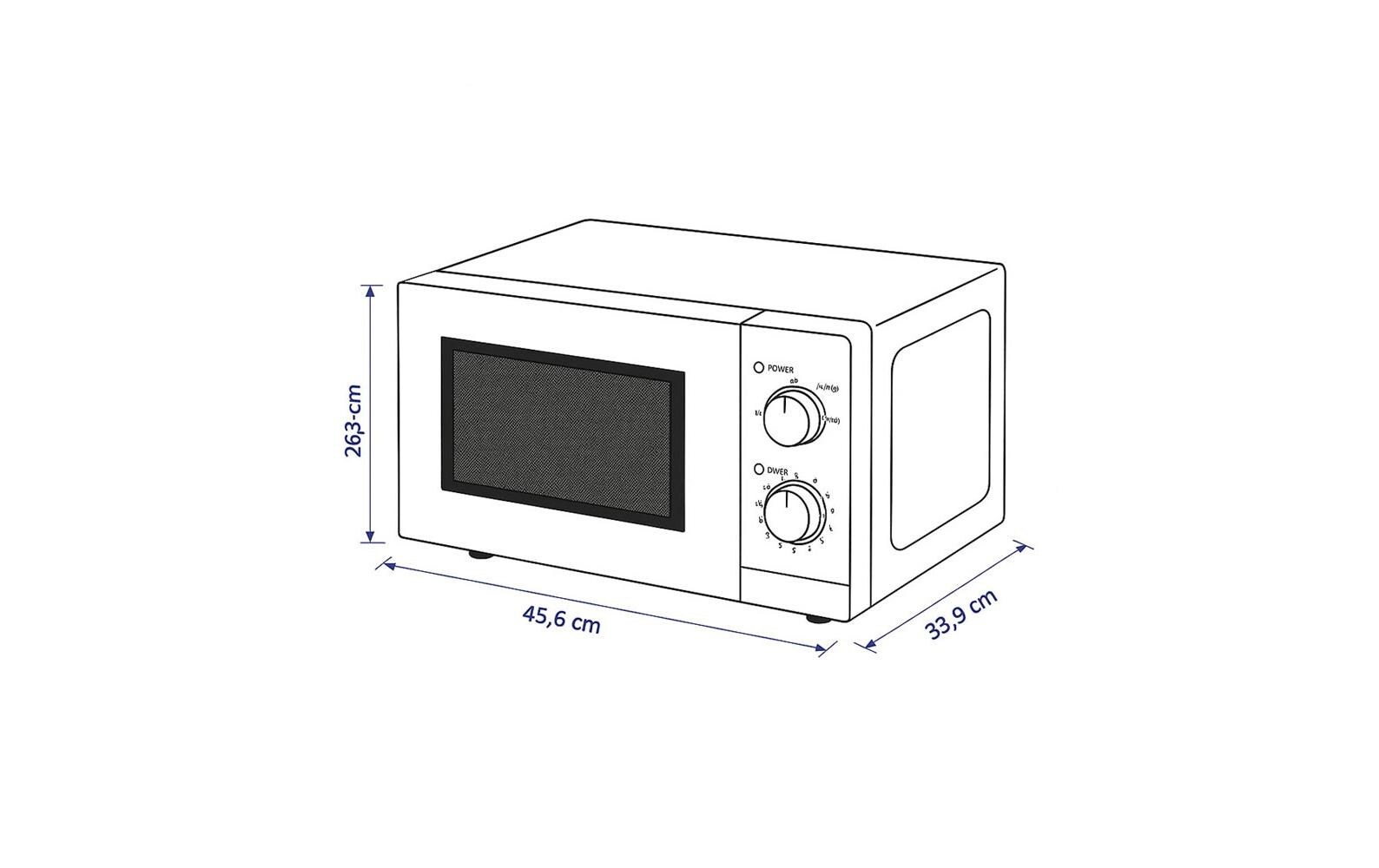 Mikrowelle »Berger Lanz MW20P71«, 700 W