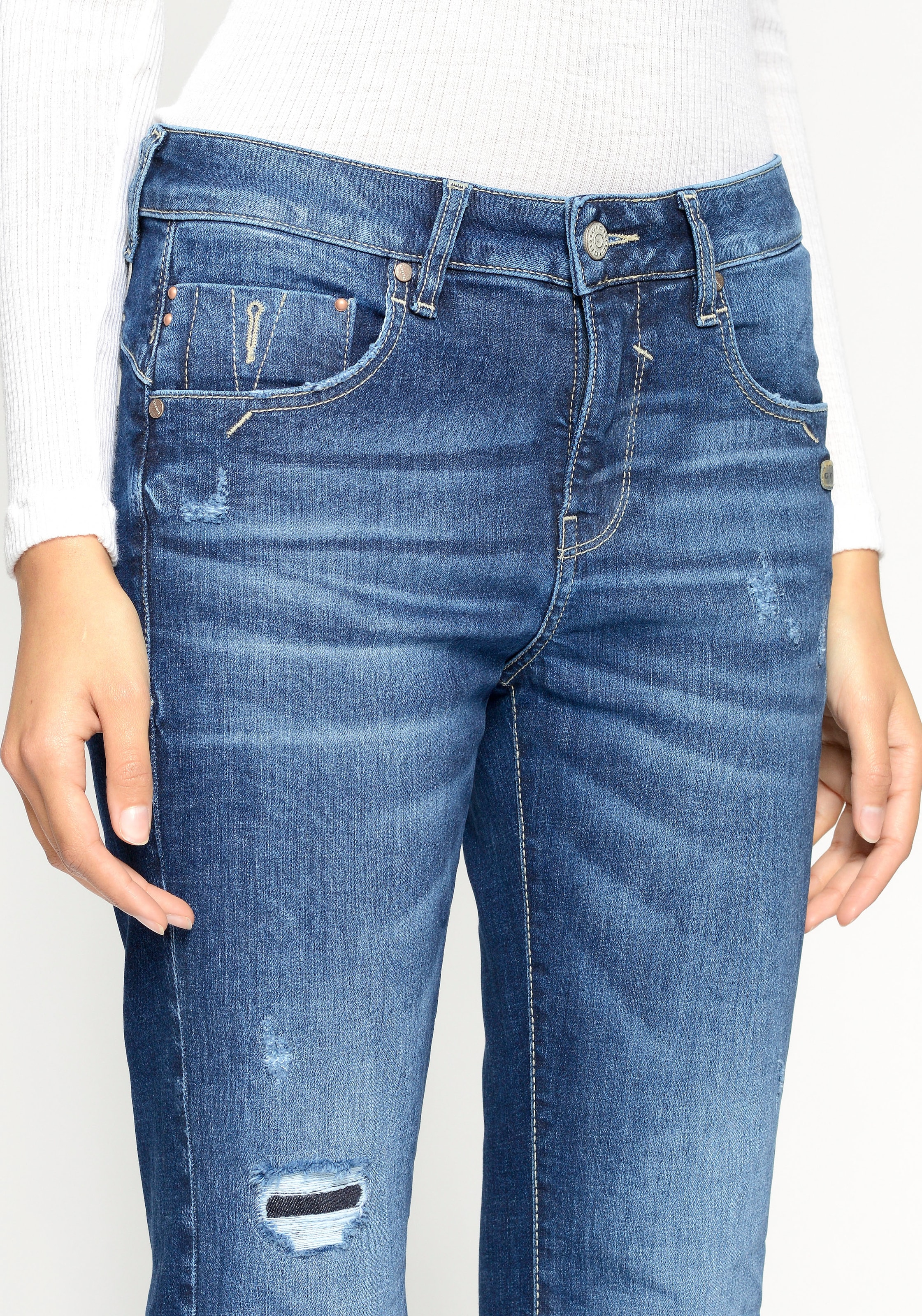 GANG Straight-Jeans »94RUBINA« online kaufen Jelmoli-Versand bei Schweiz