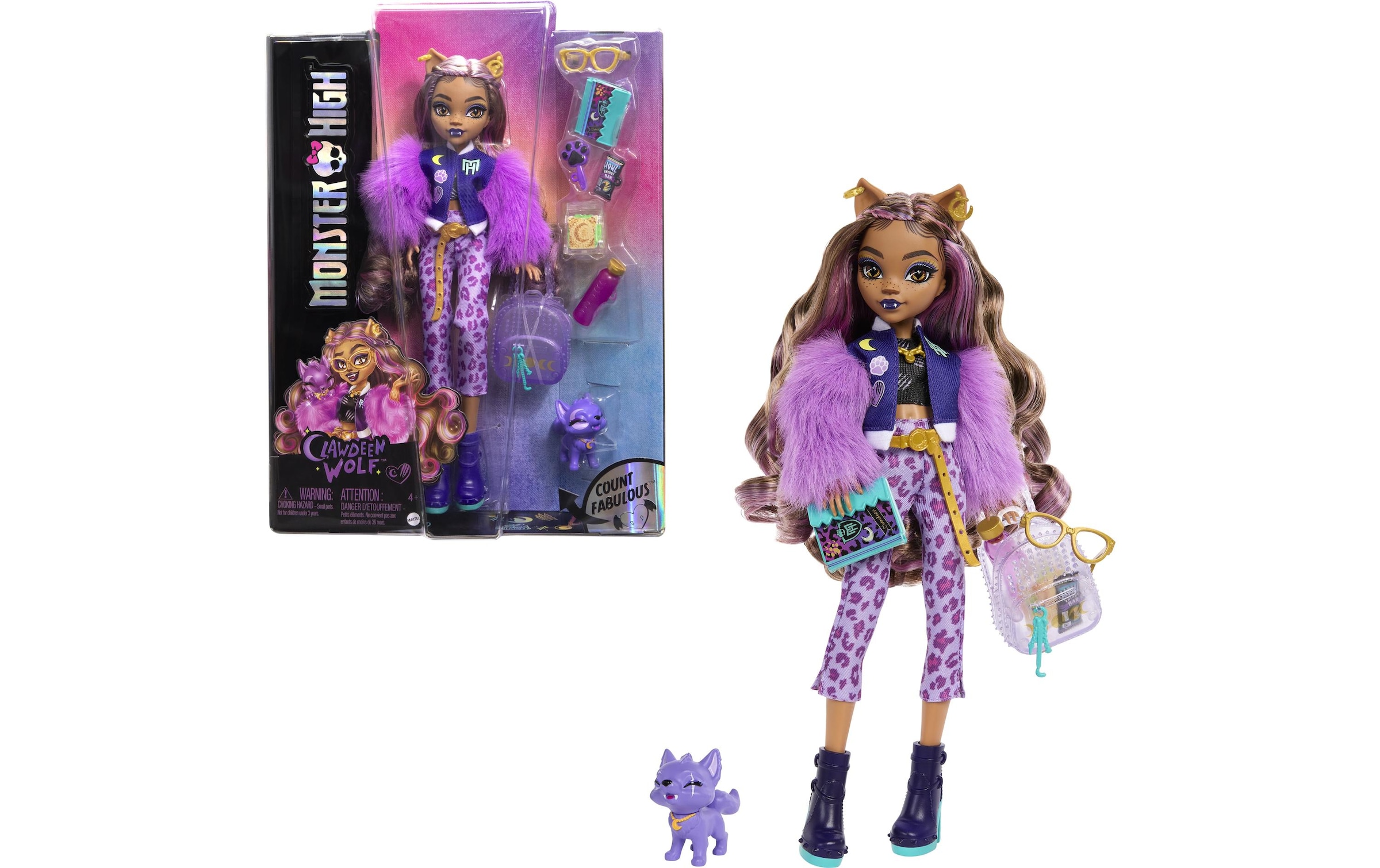 MonsterHigh™ Anziehpuppe »Monster High Clawdeen«