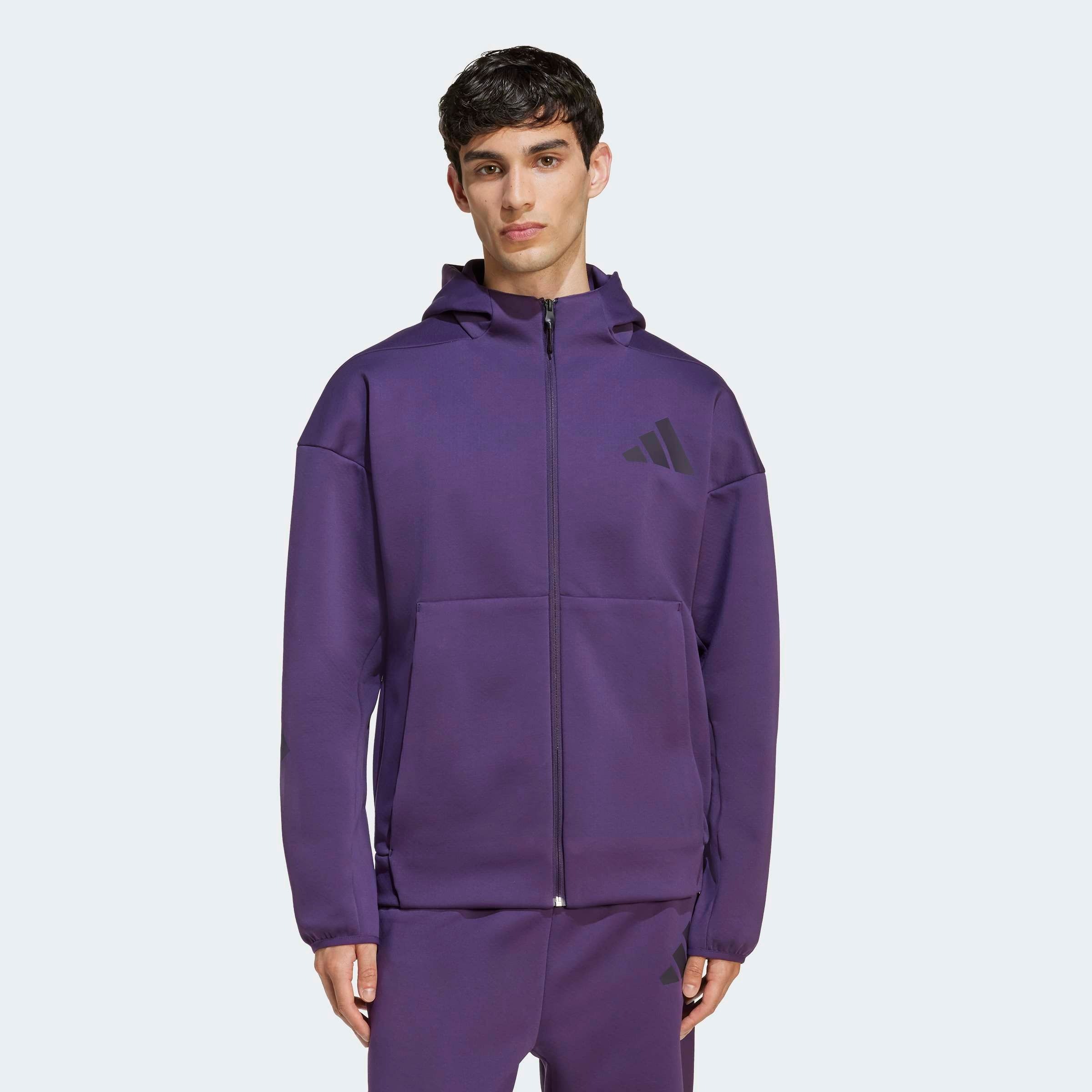 adidas Sportswear Kapuzensweatshirt »M Z.N.E. FZ«, für sportliche Aktivitäten, aus Polyester und Baumwolle