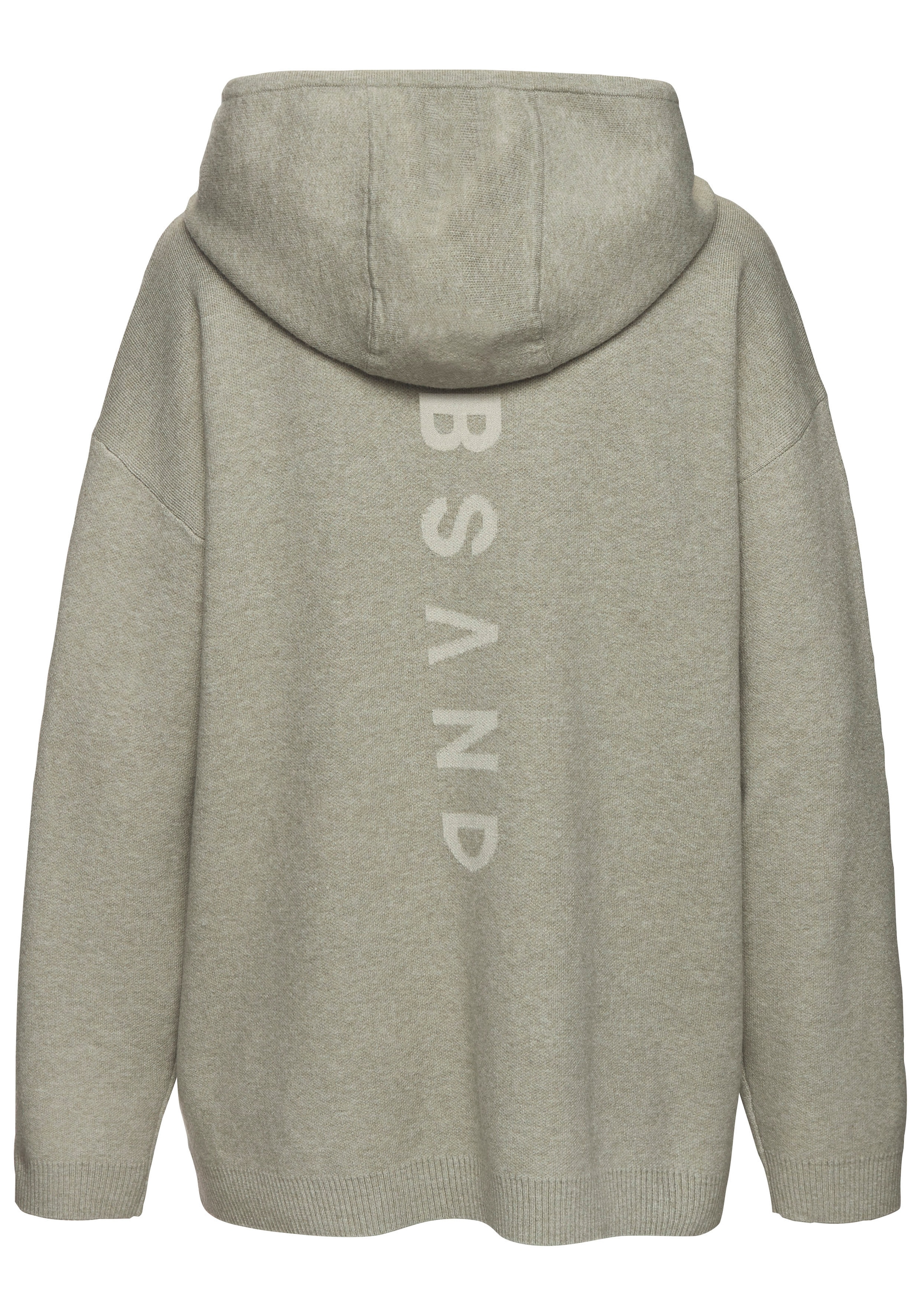 Elbsand Hoodie, aus hochwertigen Strick