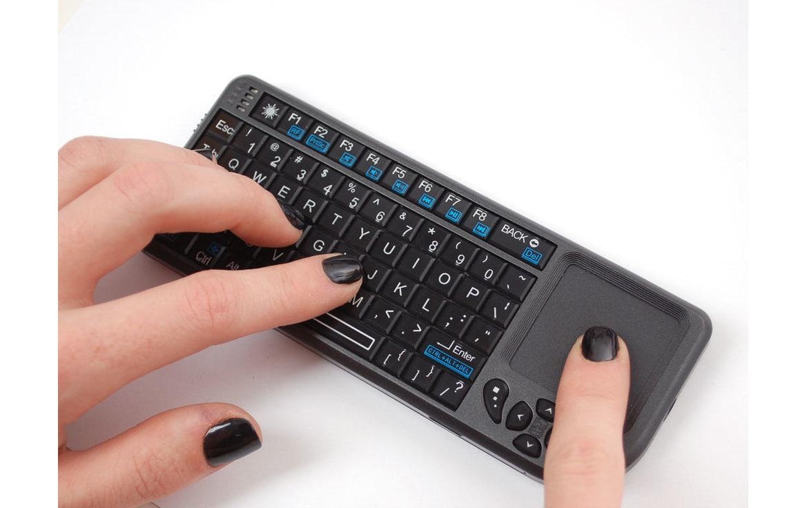 Tastatur »Miniature Wireless USB Keyboard mit Touchpad«