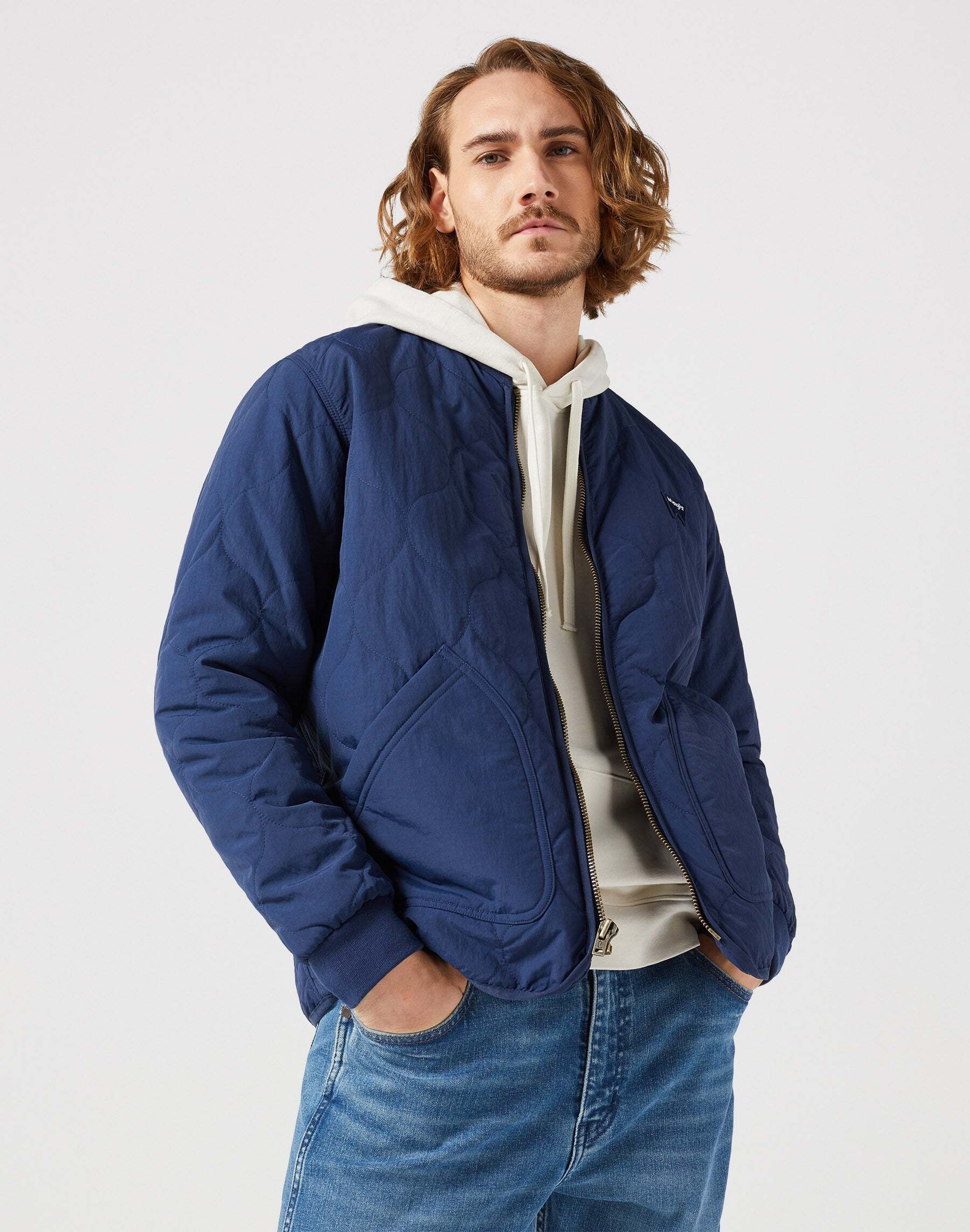 Siksilk Langarmbluse »Wrangler Blusen One Pocket Shirt«