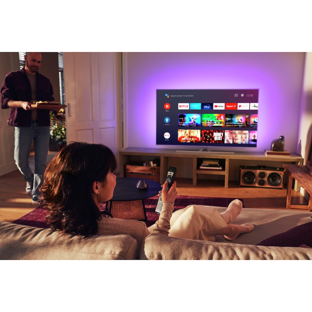 Philips LED-Fernseher »50PUS8506/12«, 126 cm/50 Zoll, 4K Ultra HD, Smart-TV, 3-seitiges Ambilight