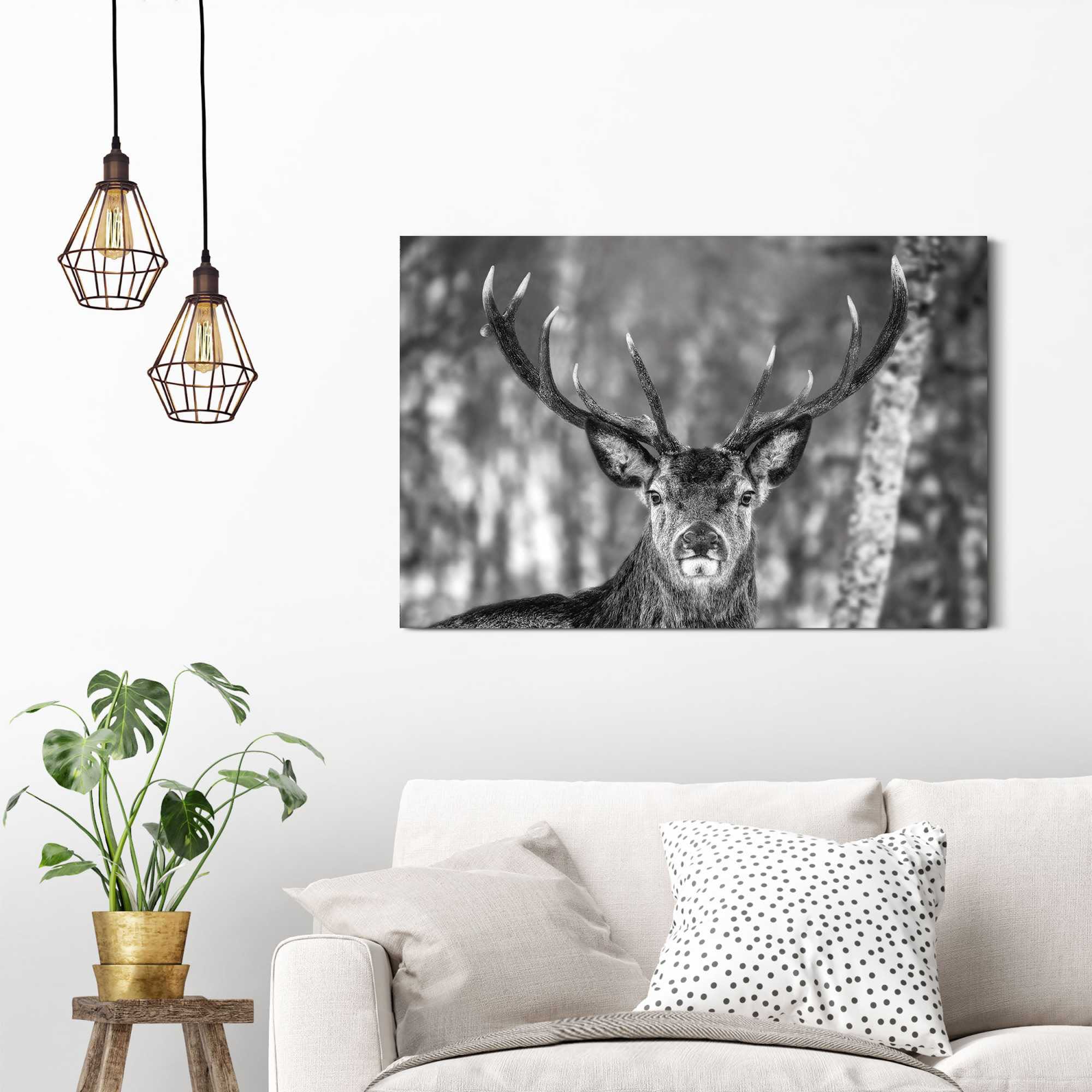 Winter Deer« 60x90 ❤ Jelmoli-Online im Reinders! kaufen Panel »Deco Holzbild Shop