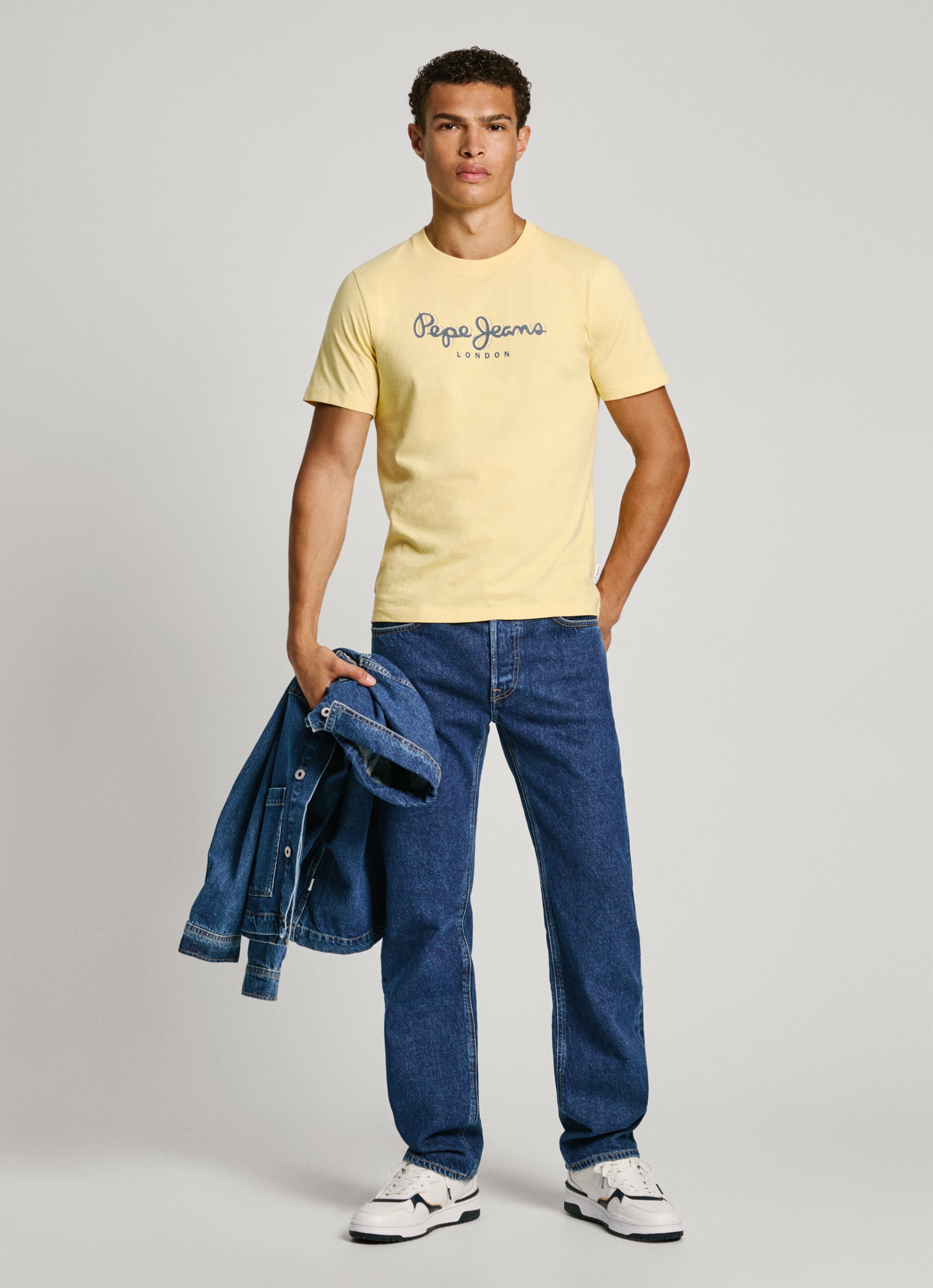 Pepe Jeans T-Shirt »ABEL«, mit Logoprint auf der Brust