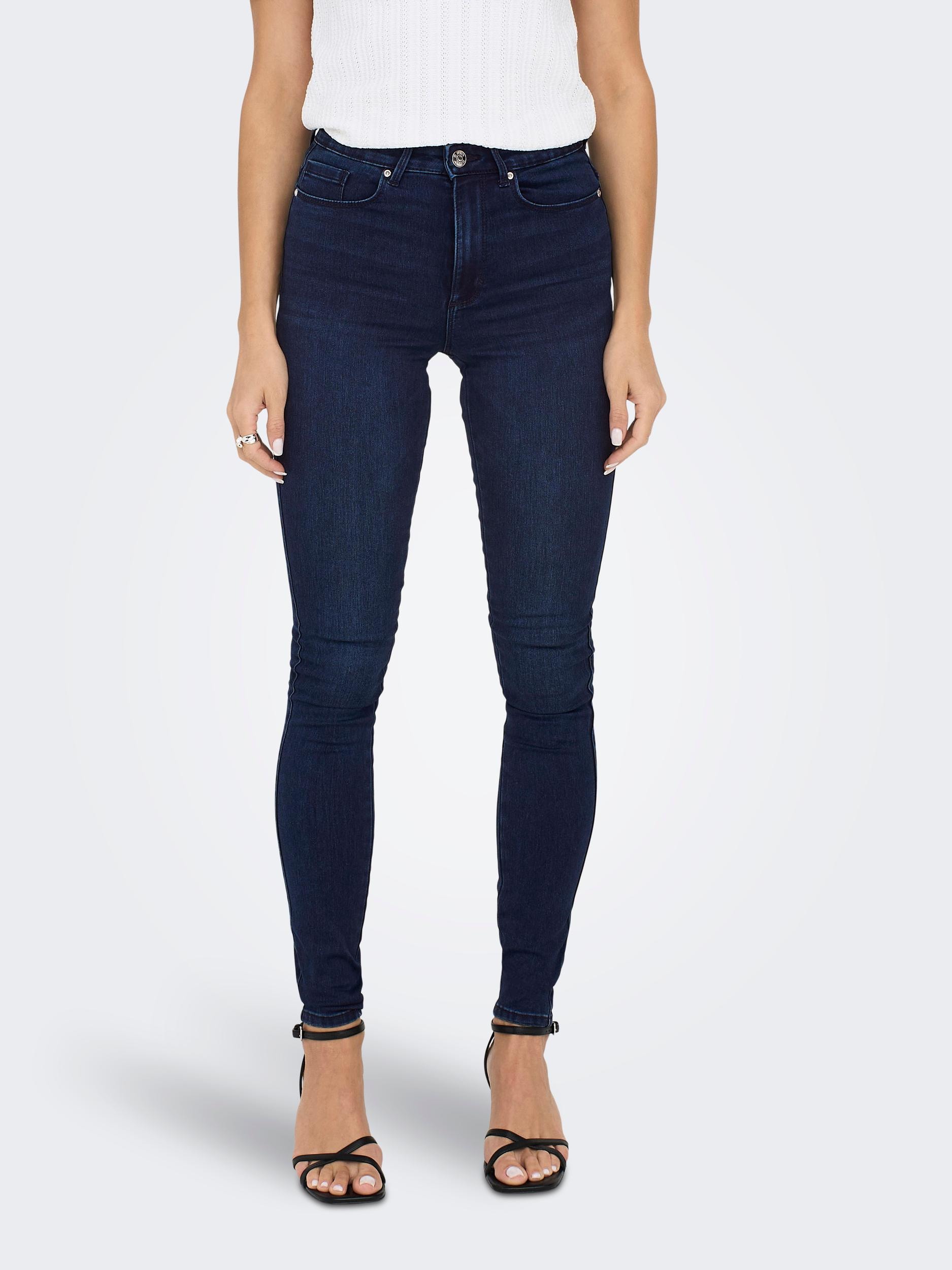 High-waist-Jeans »ONLROYAL HW SKINNY PIM DNM EXT«