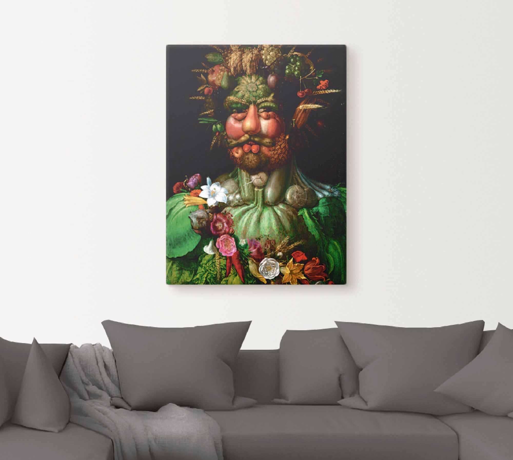 Artland Wandbild »Vertumnus (Kaiser Rudolf II.). 1590«, Porträts, (1 St.), als Leinwandbild, Poster in verschied. Grössen