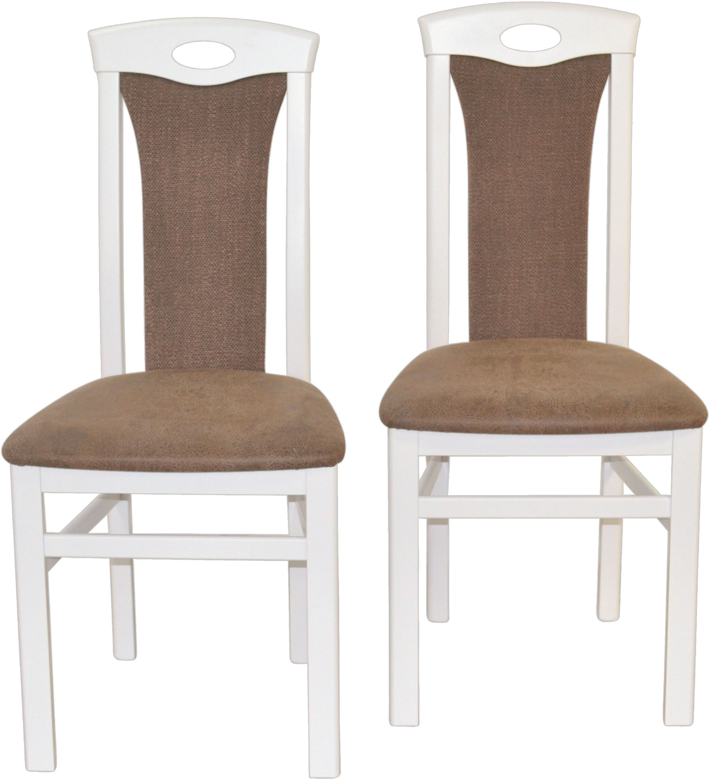 HOFMANN LIVING AND MORE 4-Fussstuhl, (Set), 2 St., Polyester-Kunstleder