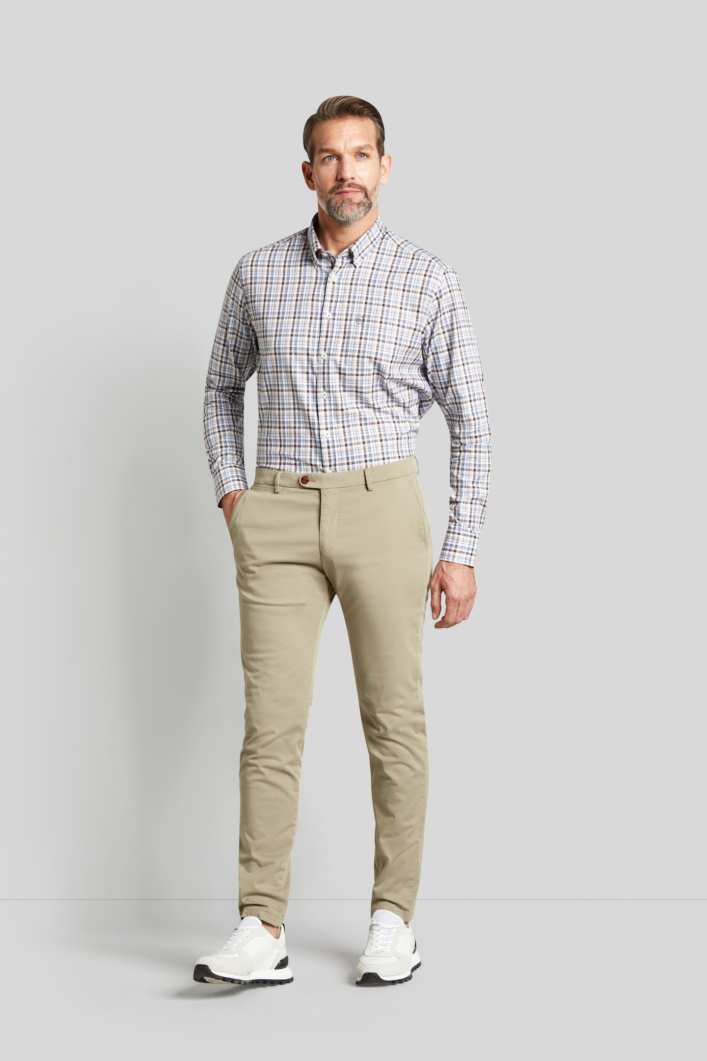 bugatti Stoffhose, mit hohem Baumwollanteil