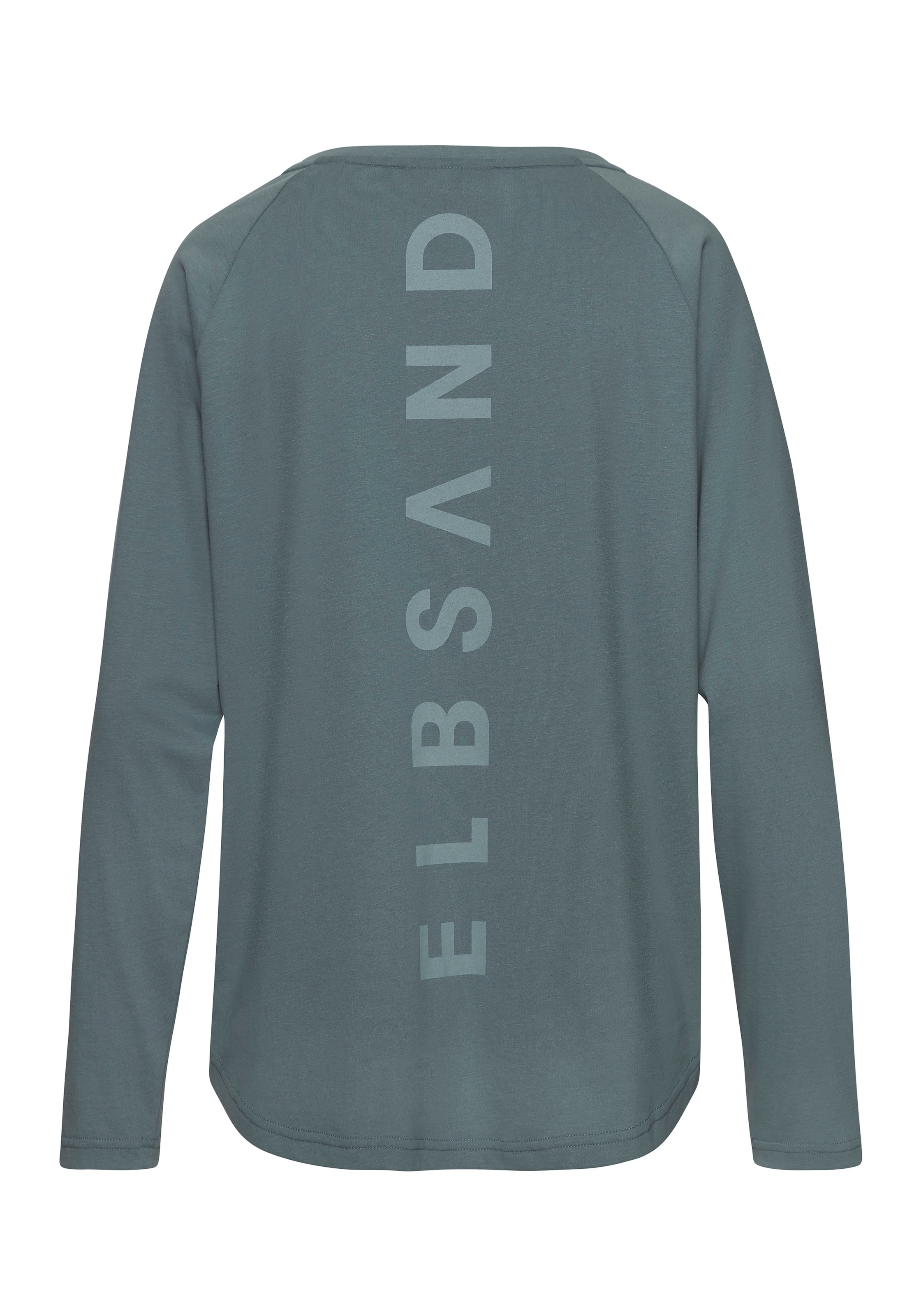 Elbsand Longsleeve »Tinna«, mit Logodruck hinten, Langarmshirt aus Baumwoll-Mix, sportlich-casual