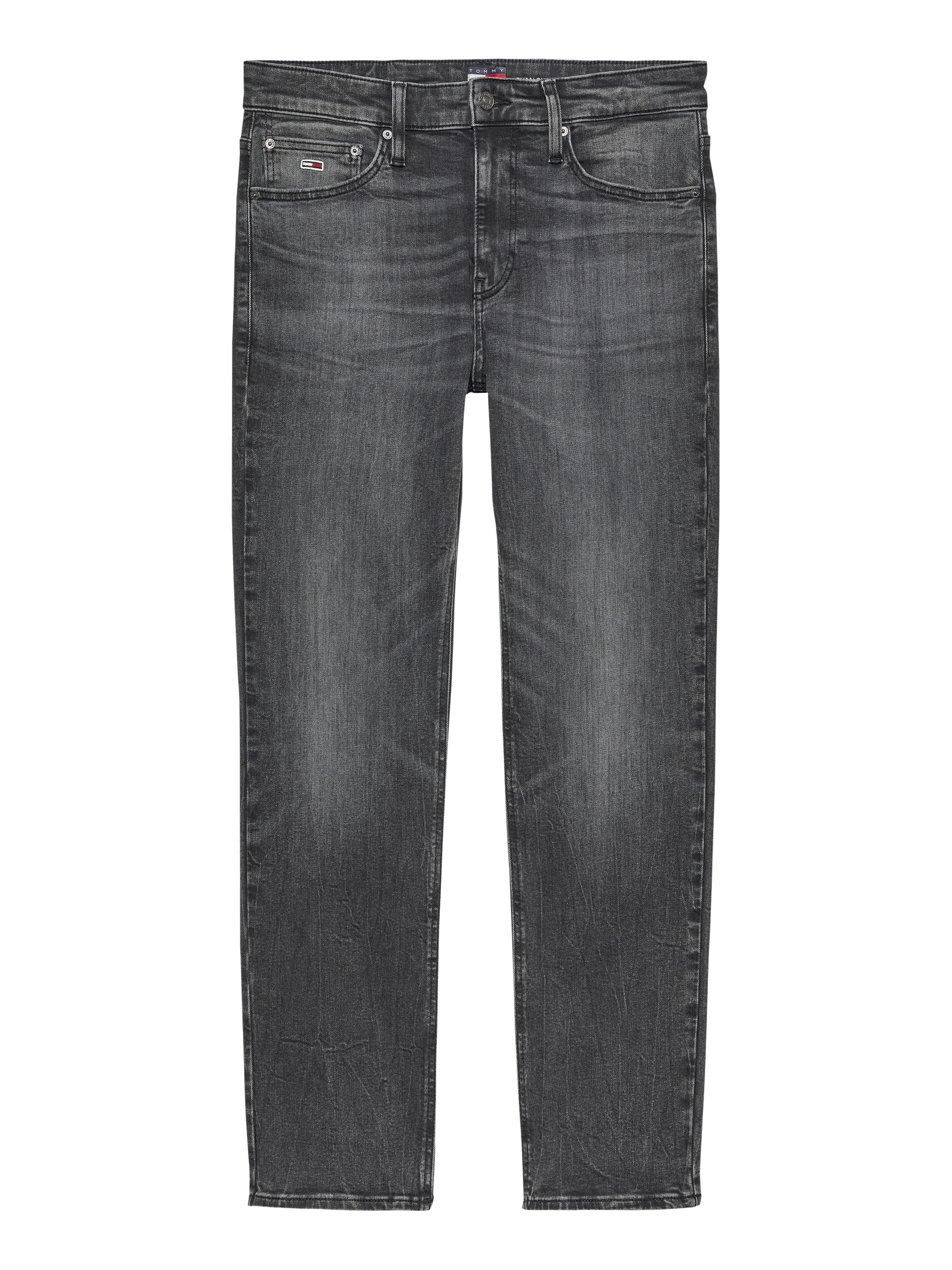 Tommy Jeans Slim-fit-Jeans »Ryan Regular Slim Straight«, Slim‑Straight‑Jeans aus hochwertigem Denim regulärer Leibhöhe