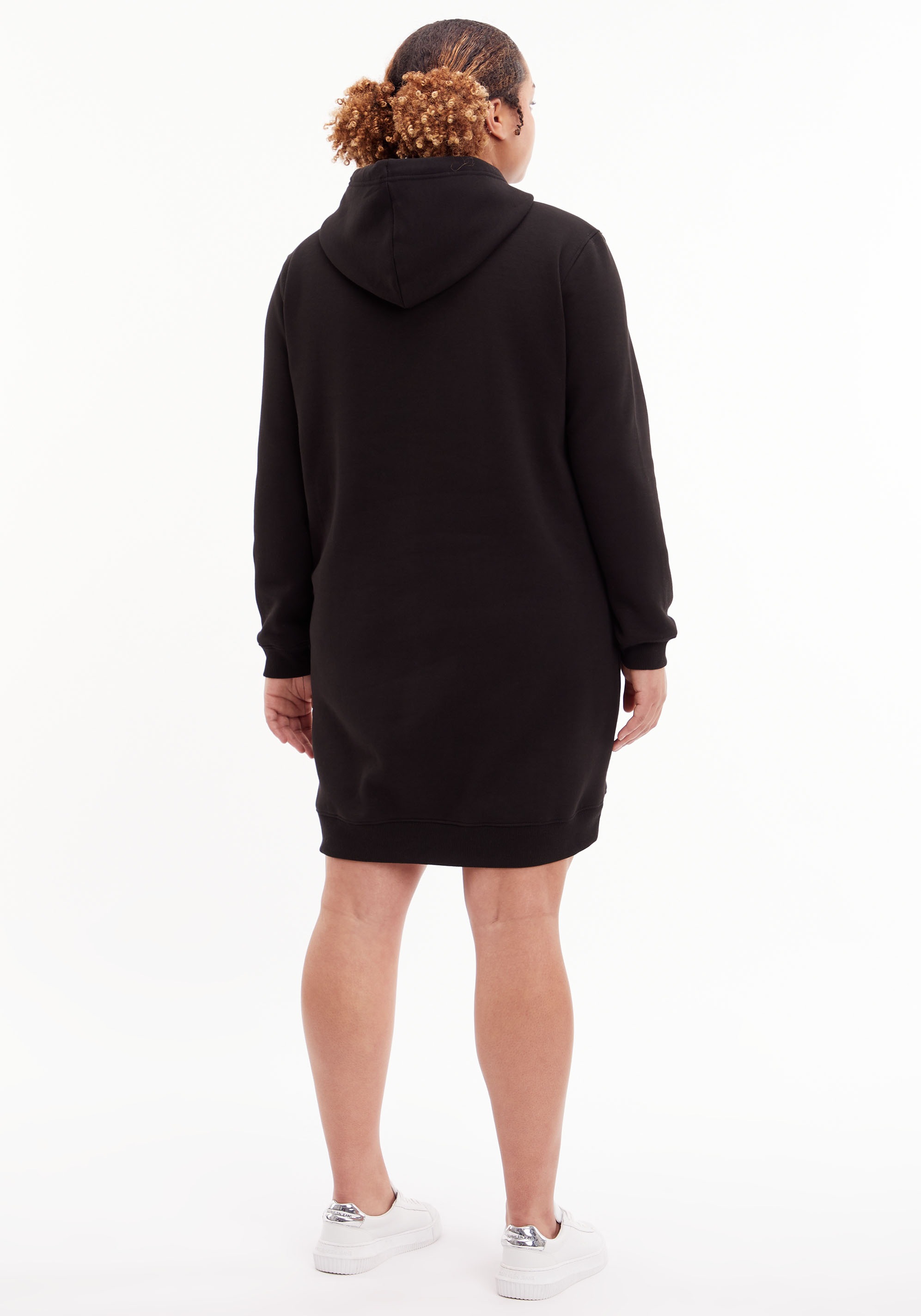 Calvin Klein Jeans Sweatkleid »ICONIC MONOLOGO HOODIE DRESS«, mit  praktischer Kängurutasche kaufen
