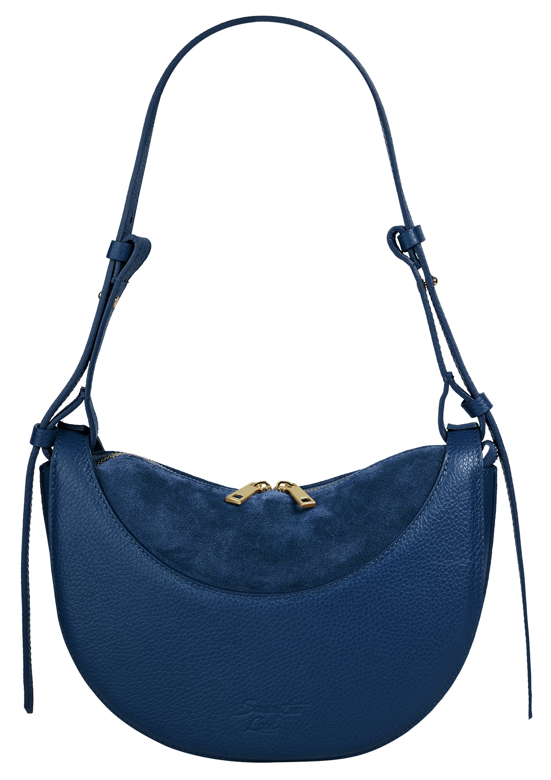 Samantha Look Umhängetasche echt Leder, Made in Italy