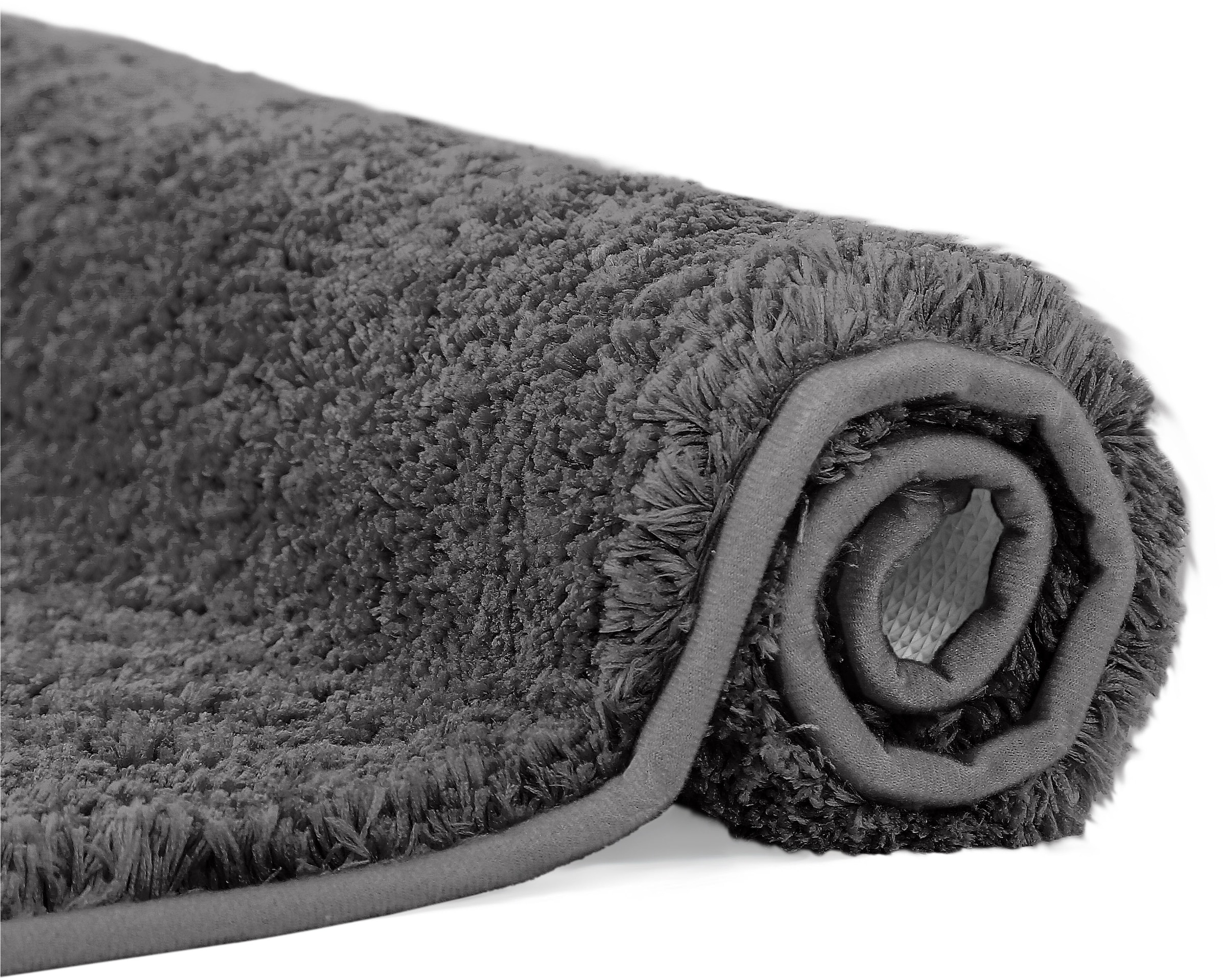 my home Badematte »Juna, Badteppich«, rutschhemmend beschichtet, fussbodenheizungsgeeignet-strapazierfähig, besonders weich, Badematten, unifarben