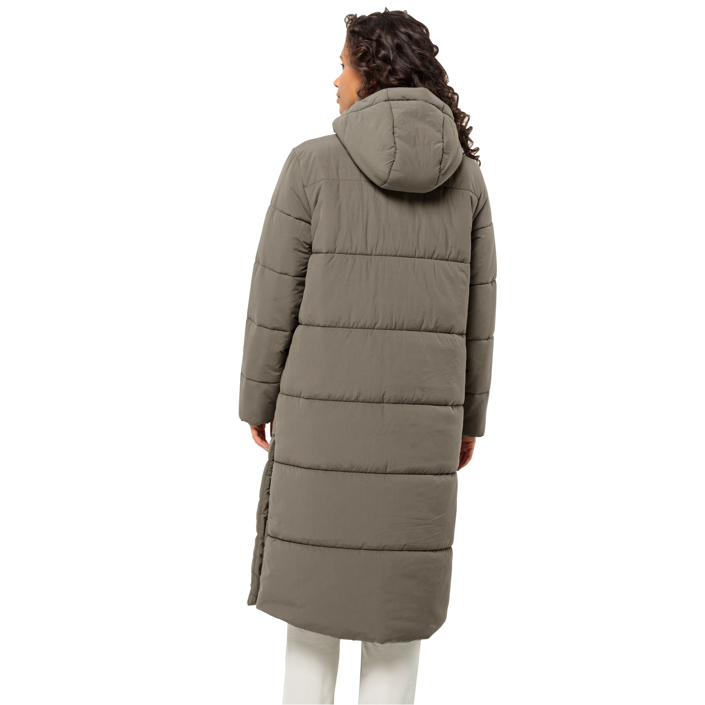 Jack Wolfskin Funktionsmantel »KAROLINGER LONG COAT W«, mit Kunstfaserfüllung