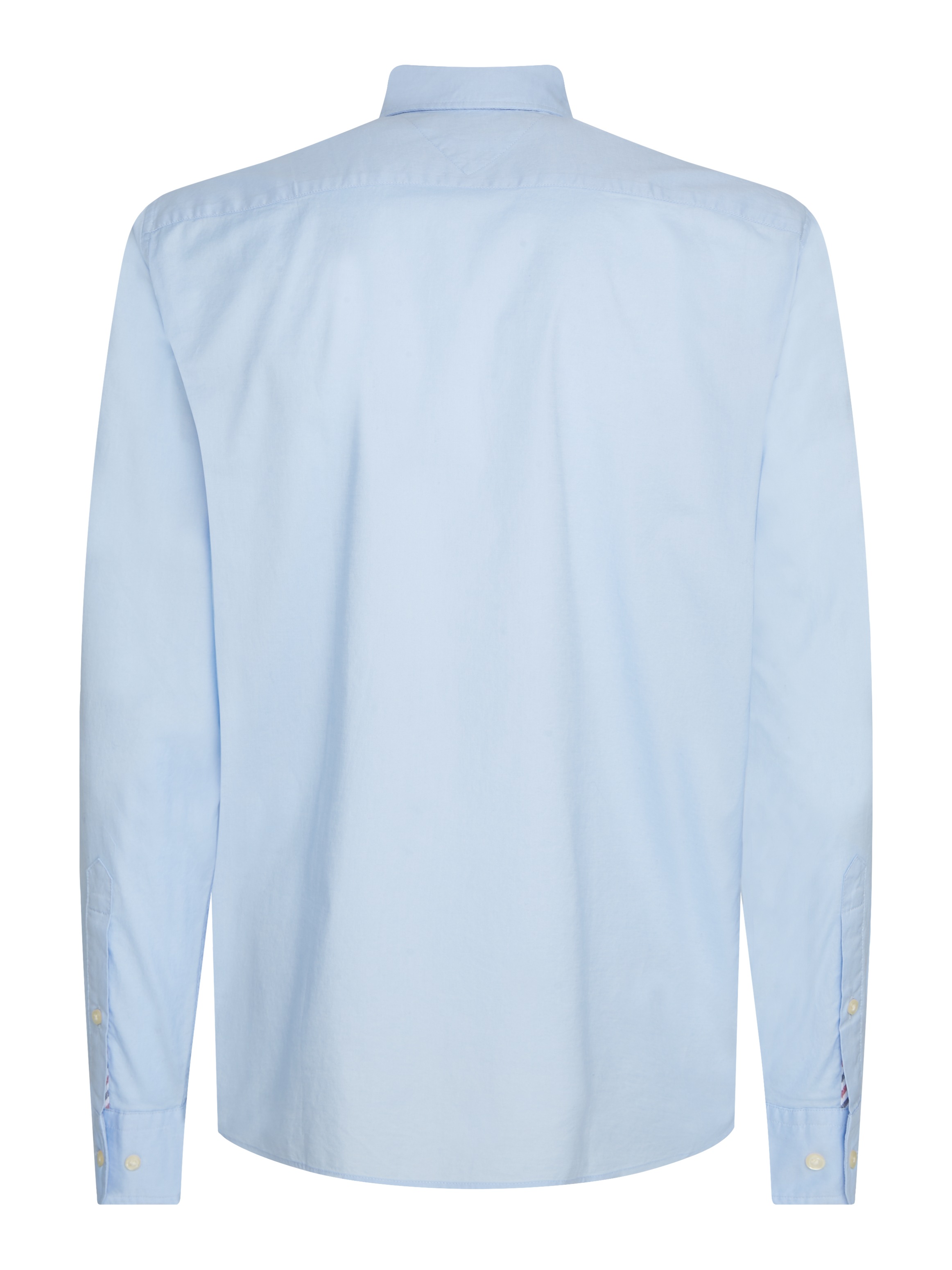 Tommy Hilfiger Langarmhemd »FLEX POPLIN RF SHIRT«, mit Tommy Hilfiger Labelschild innen an der Knopfleiste