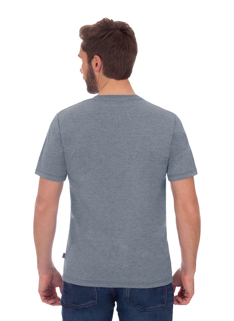 Trigema T-Shirt »TRIGEMA V-Shirt DELUXE Baumwolle«, (1 tlg.)