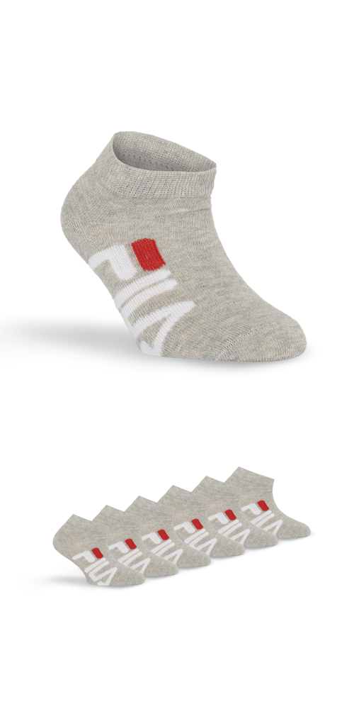 Fila Sneakersocken »JUNIOR UNISEX INVISIBLE SOCKS« 6 Stk. tlg. mit Logoschriftzug seitlich