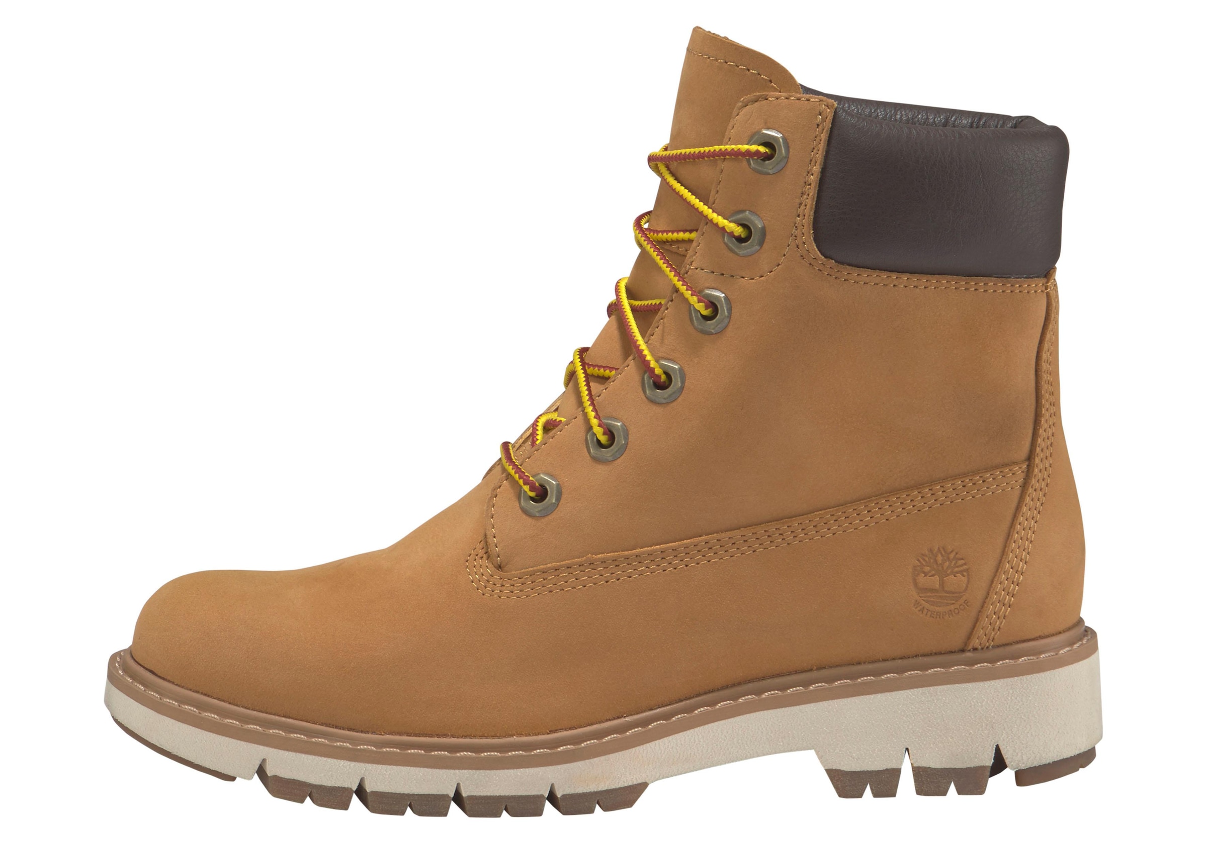 Timberland Schnürboots »Lucia Way 6 Inch Waterproof Boot«, Winterstiefel, Schnürstiefel, Winterschuhe, wasserdicht