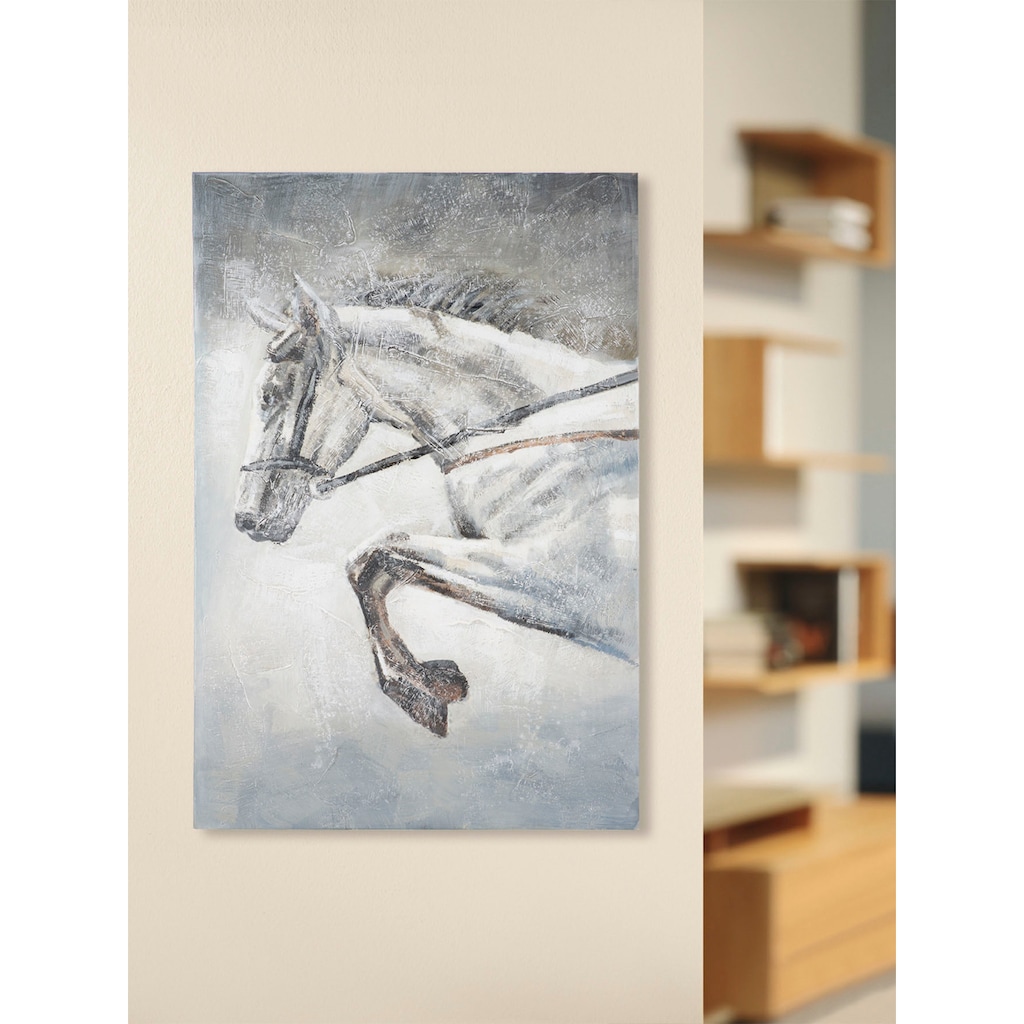 GILDE Gemälde »Gemälde Springendes Pferd«, (1 St.)