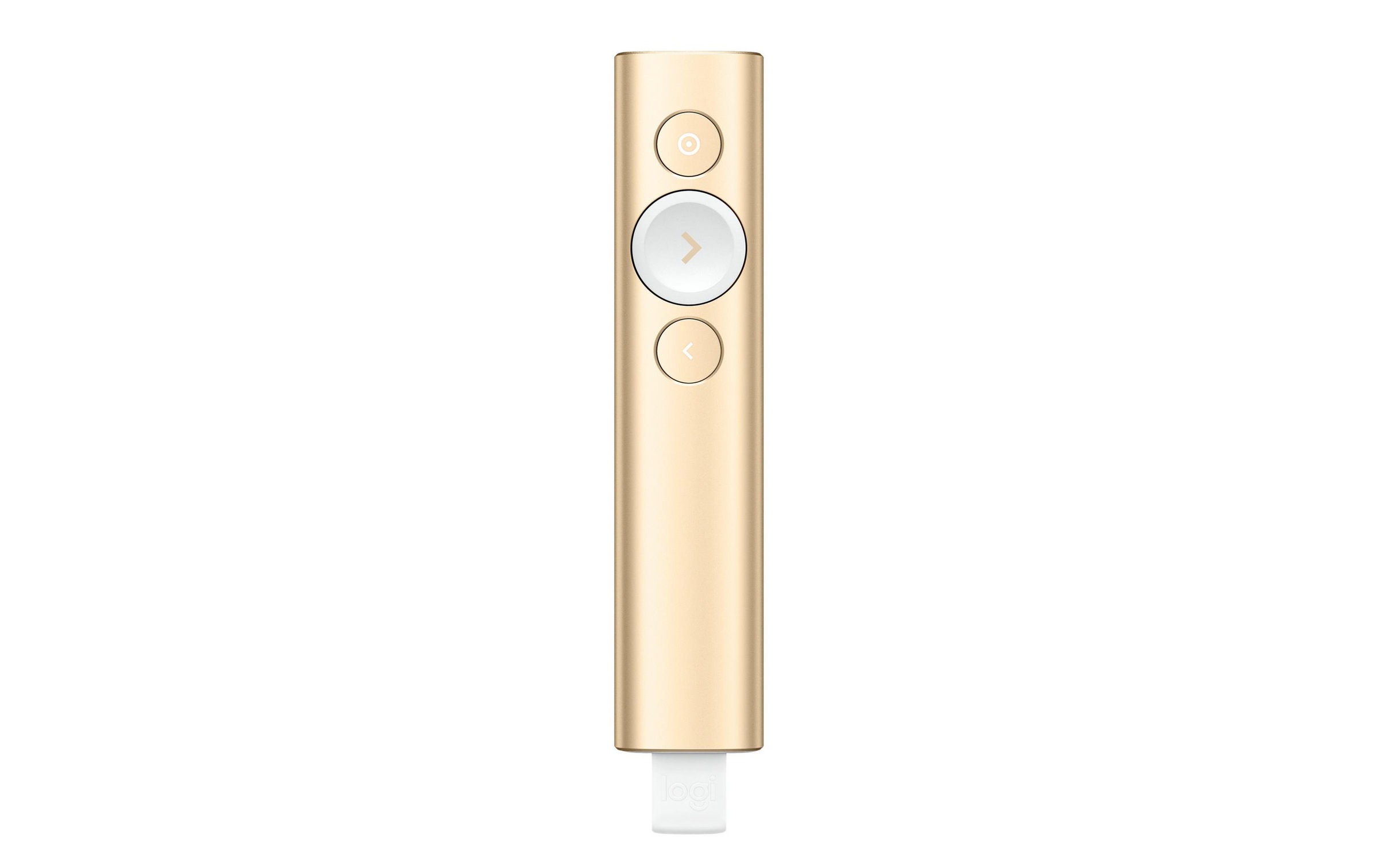 Logitech Laserpointer »Presenter Spotlight Goldfarben«