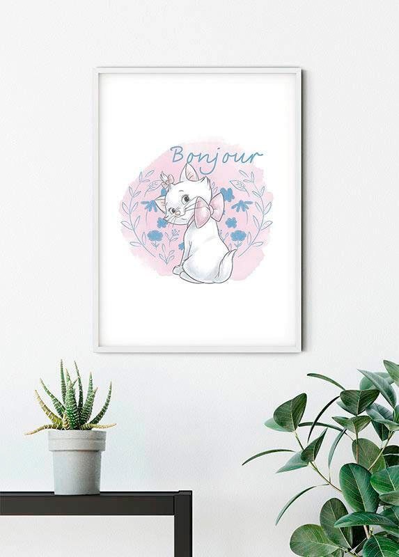 Komar Bild »Aristocats Marie«, Disney, (1 St.), Wandbild zur Dekoration im Kinderzimmer - ohne Rahmen