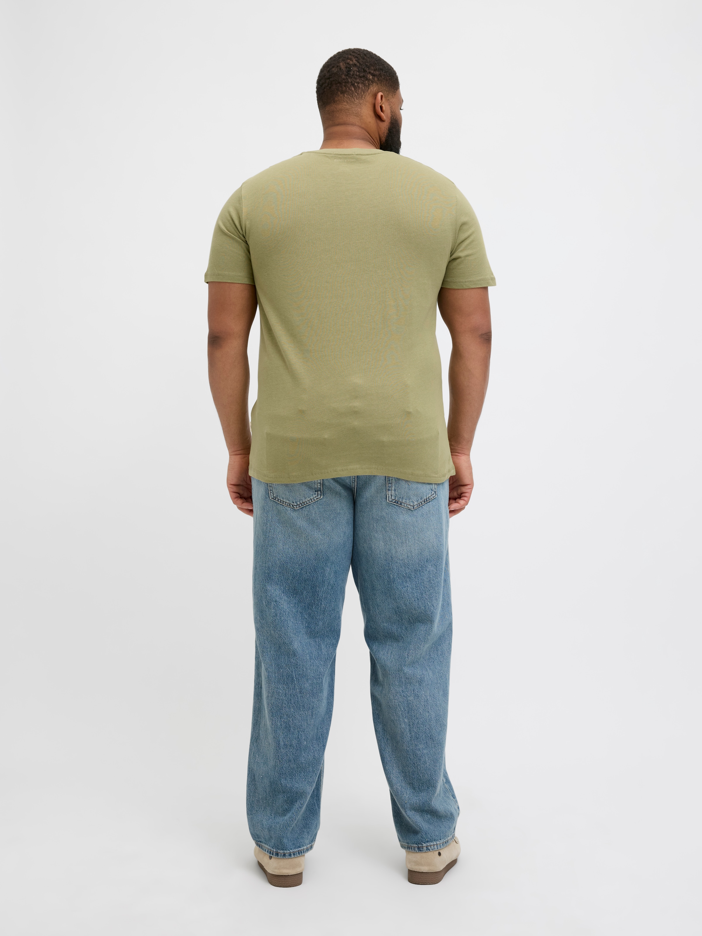 Jack & Jones PlusSize Print-Shirt »JORALMERIA BOLD BRANDING TEE SS CN PLS«, mit Logo Print