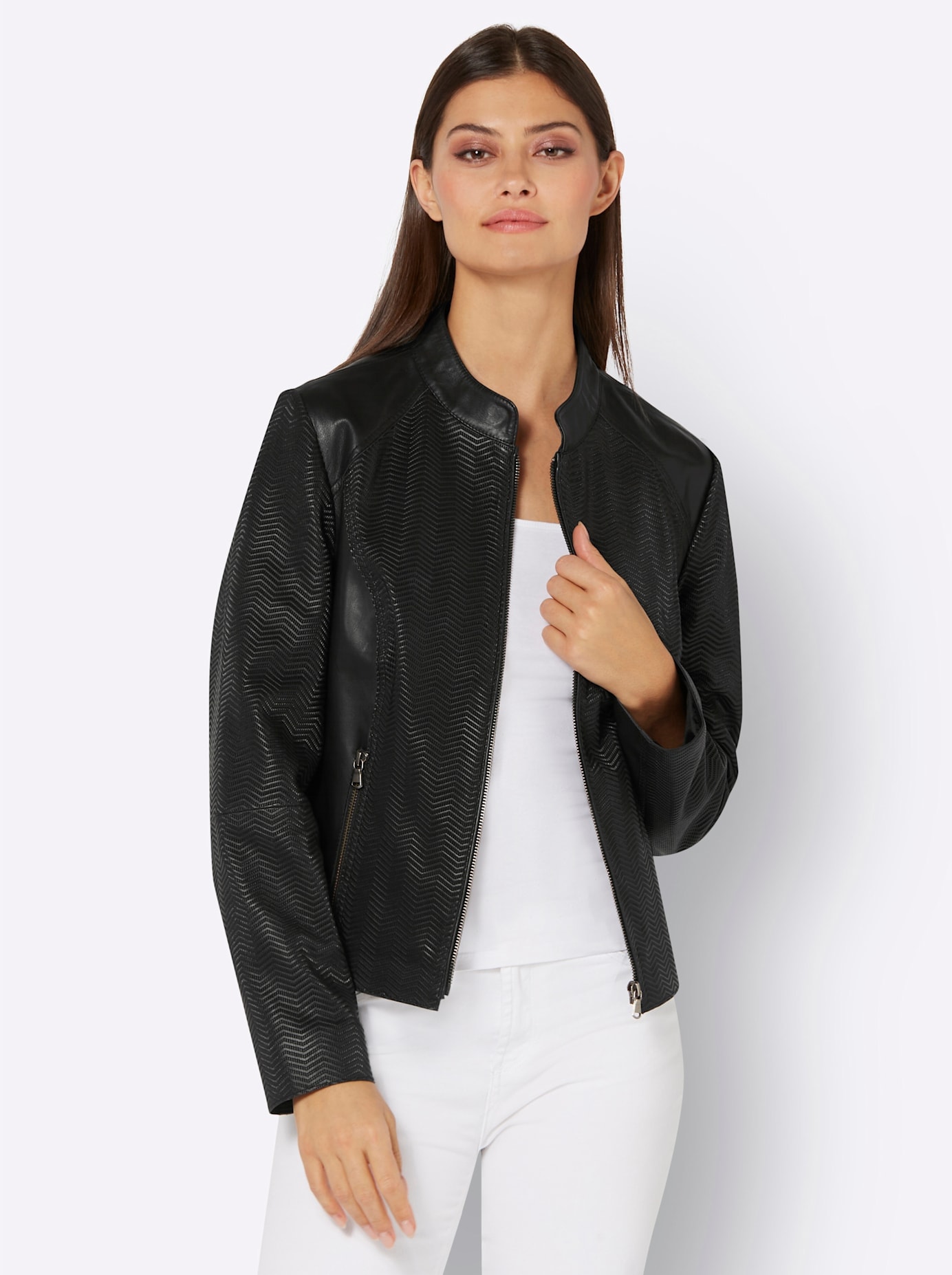 Mainpol Lederjacke