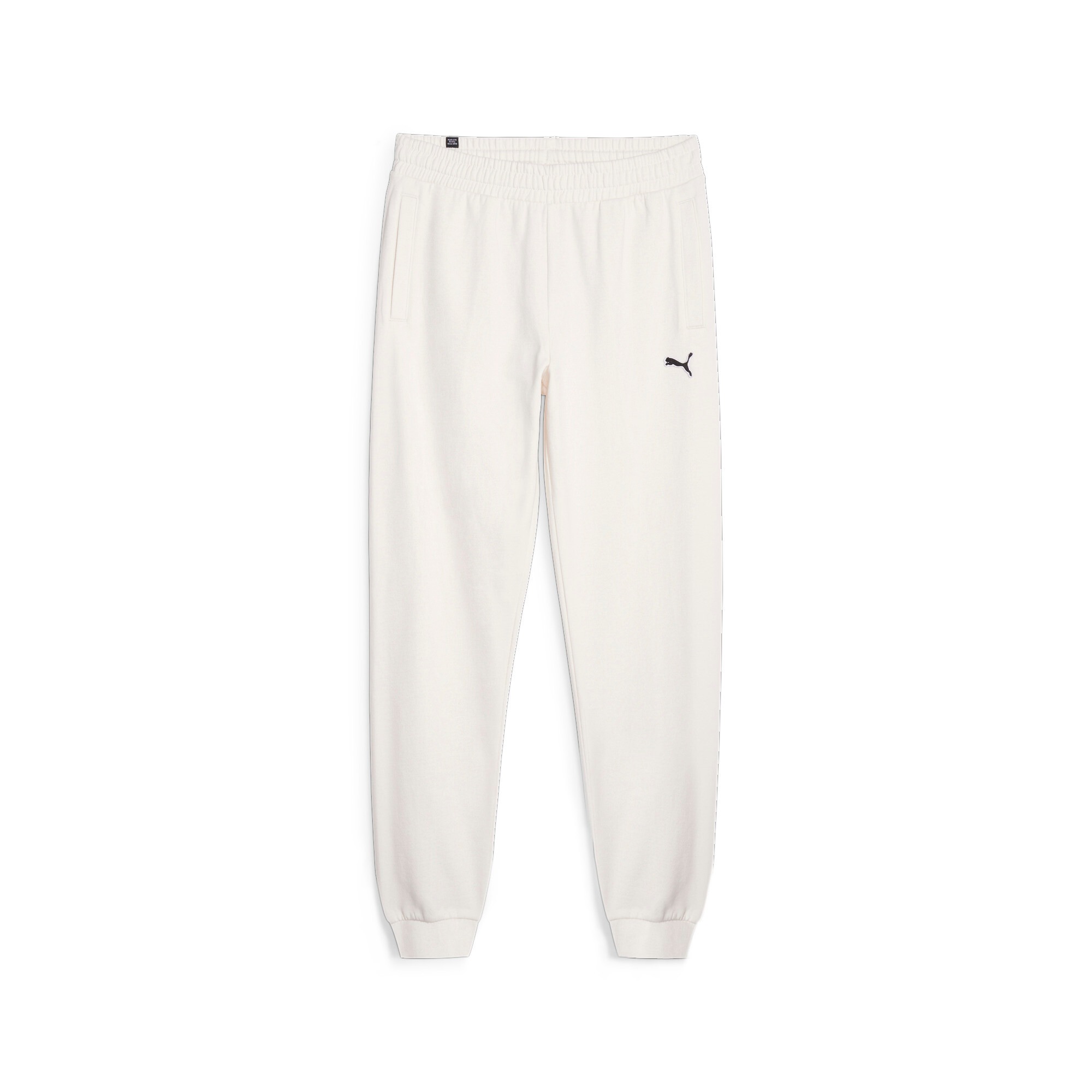PUMA Jogginghose »BETTER ESSENTIALS SWEATPANTS FL CL« mit Eingrifftaschen, mit Logodruck, mit Fleece-Futter, Regular Fit