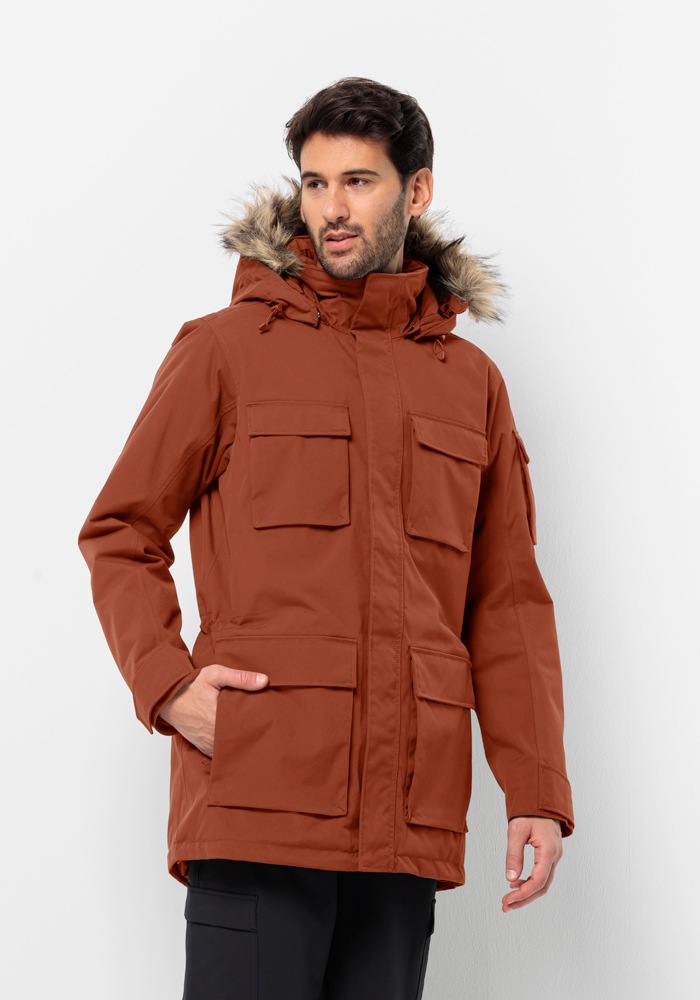 Jack Wolfskin Parka "GLACIER CANYON PARKA" mit Kapuze
