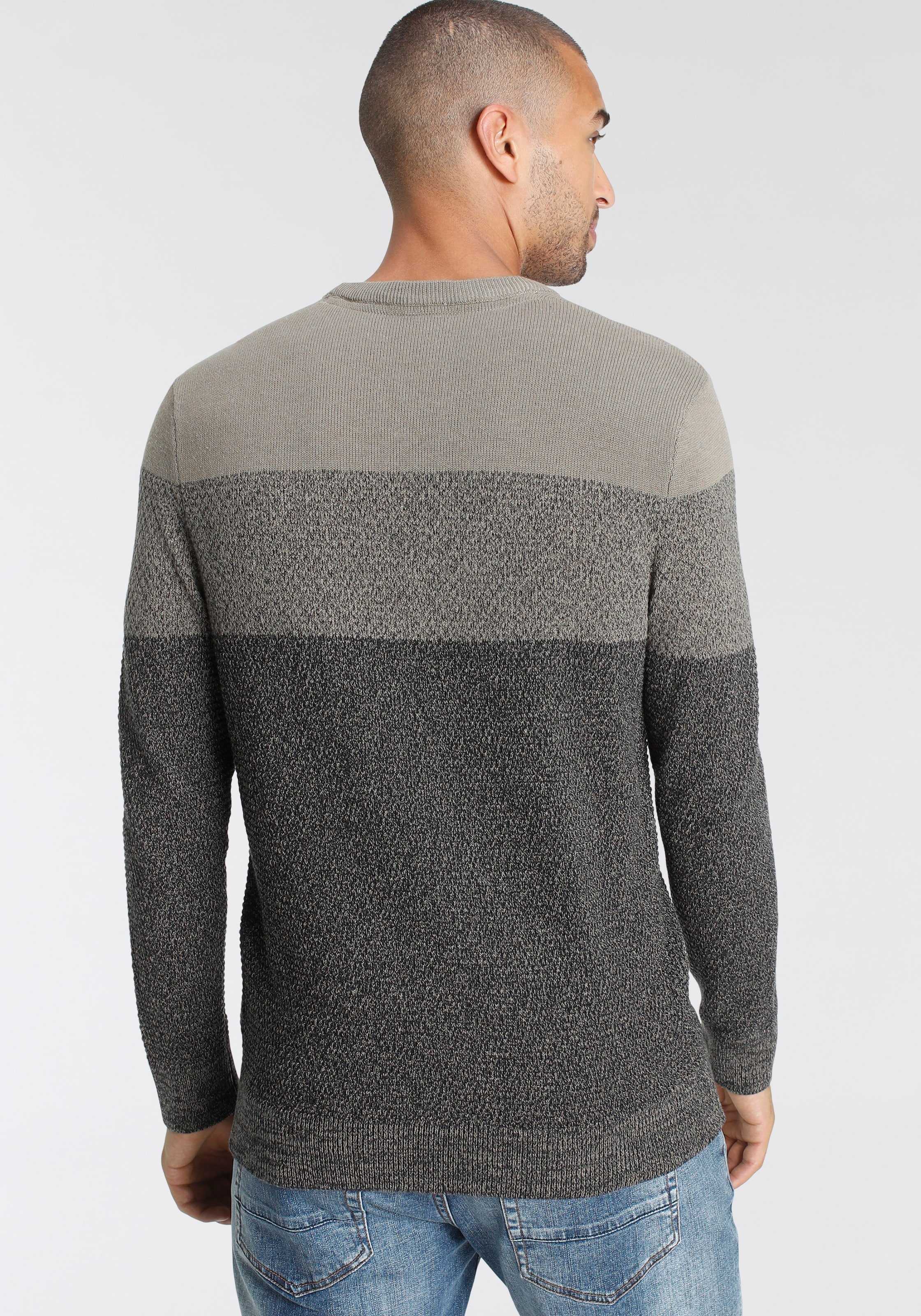 Bruno Banani Strickpullover, im modischem Look