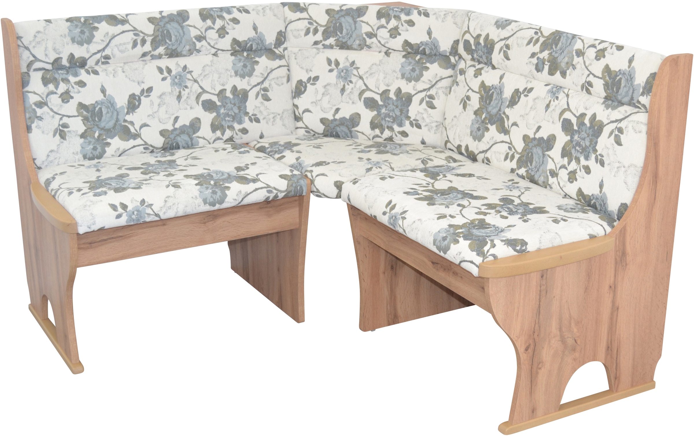 HOFMANN LIVING AND MORE Eckbankgruppe, (Spar-Set, 4 tlg., 4tlg. Set), Eckbank mit Stauraum unter den Sitzflächen