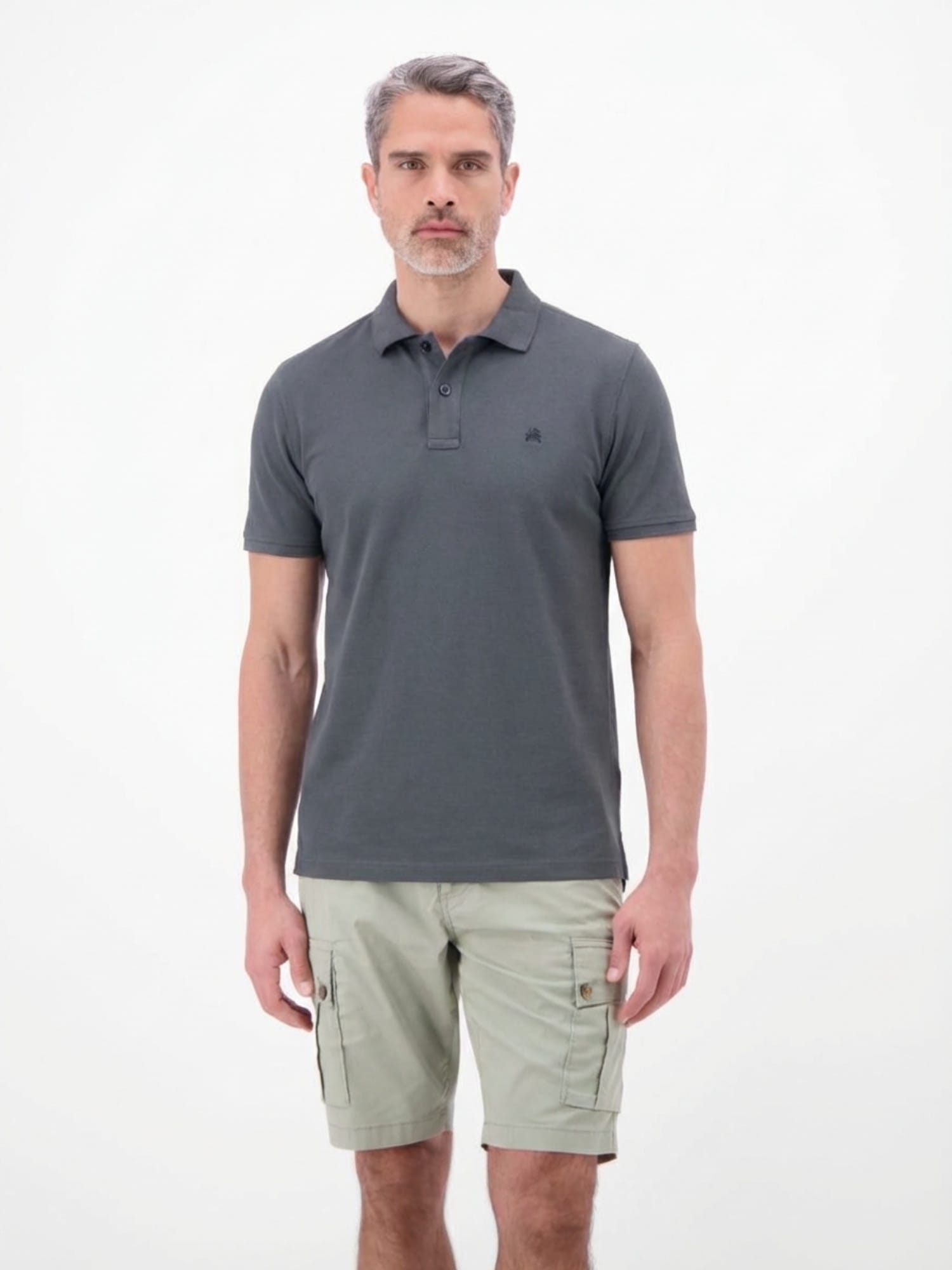 LERROS Poloshirt "Poloshirt Herren COOL & DRY atmungsaktiv Piqué" Trocknet schnell, angenehm kühl, pflegeleicht, kurzarm, einfarbig