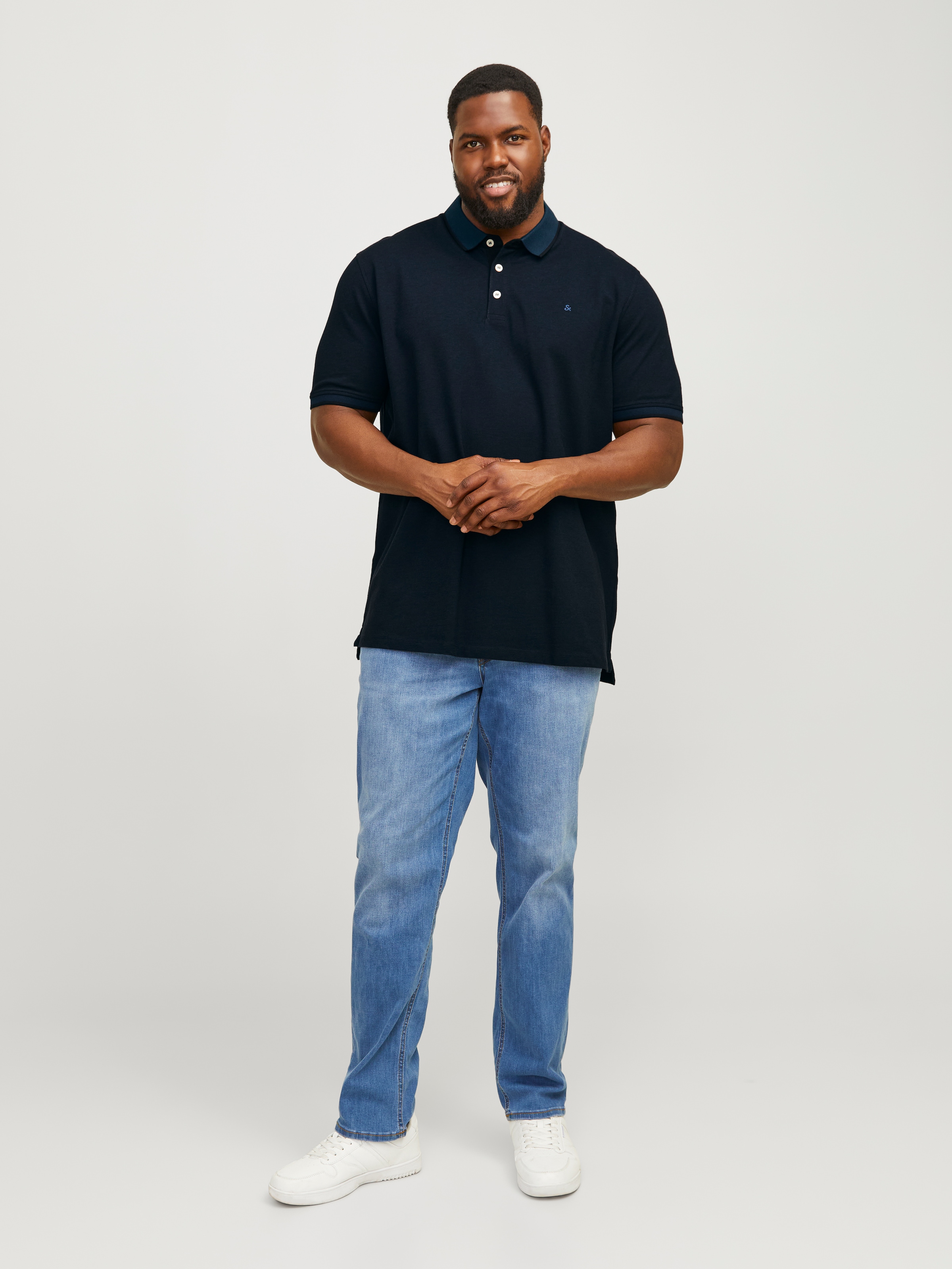 Jack & Jones PlusSize Poloshirt »Paulus Polo«, bis Grösse 6XL