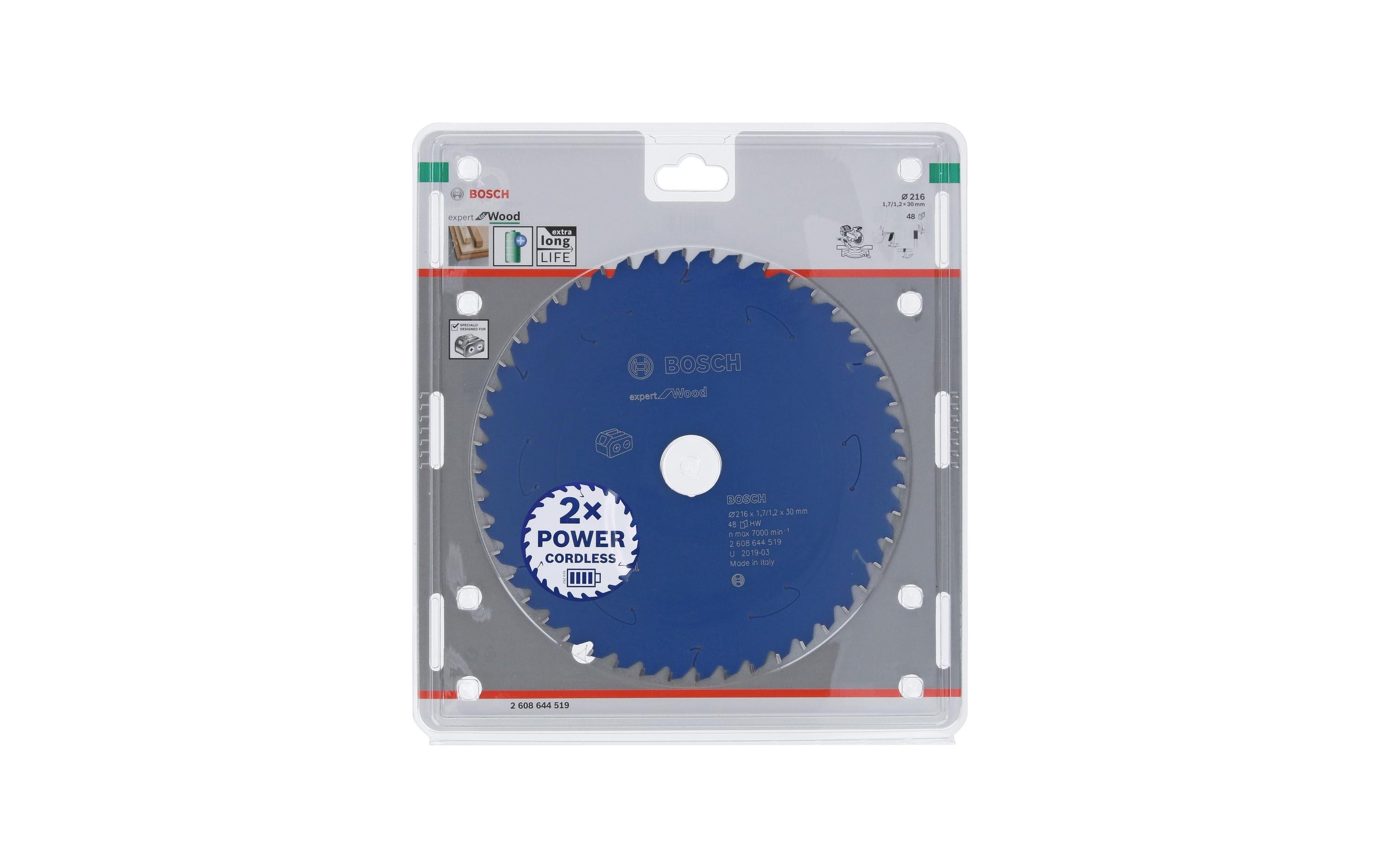 Bosch Professional Kreissägeblatt »für Akku«, (1 St.)