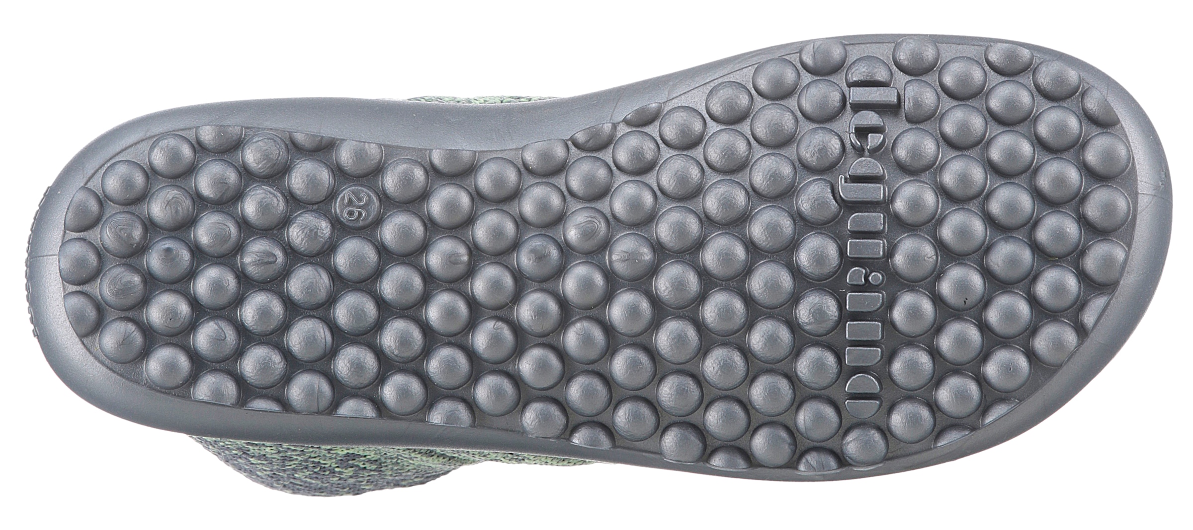 Leguano Barfussschuh »LEGUANITO GO KIWI«, Freizeitschuh, Schnürboots, Kinderschuh, speziell entwickelte Sohle