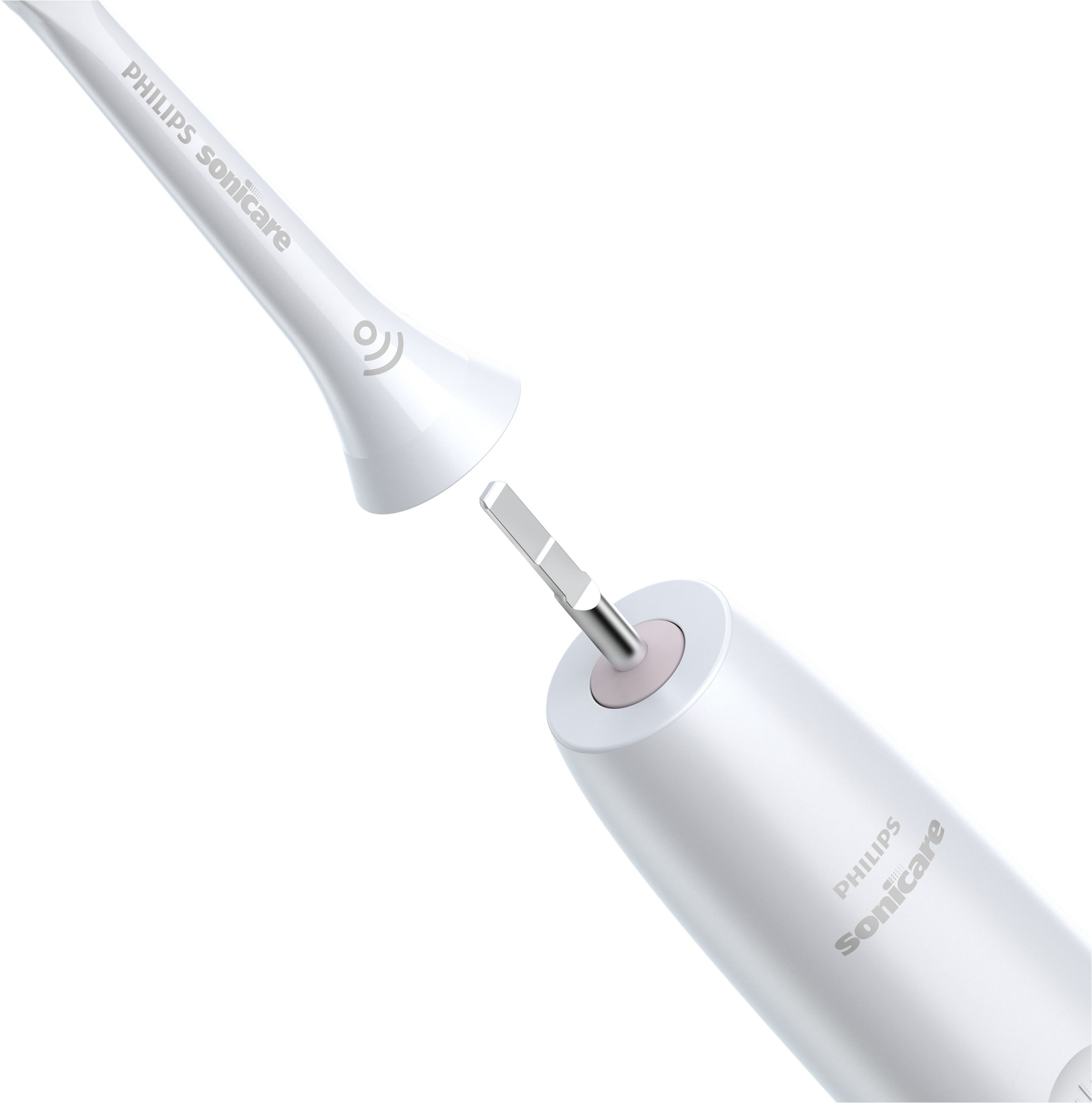 Philips Sonicare Aufsteckbürsten »W2 Optimal White Standard«, mit der Bürstenkopferkennung, Standardgrösse