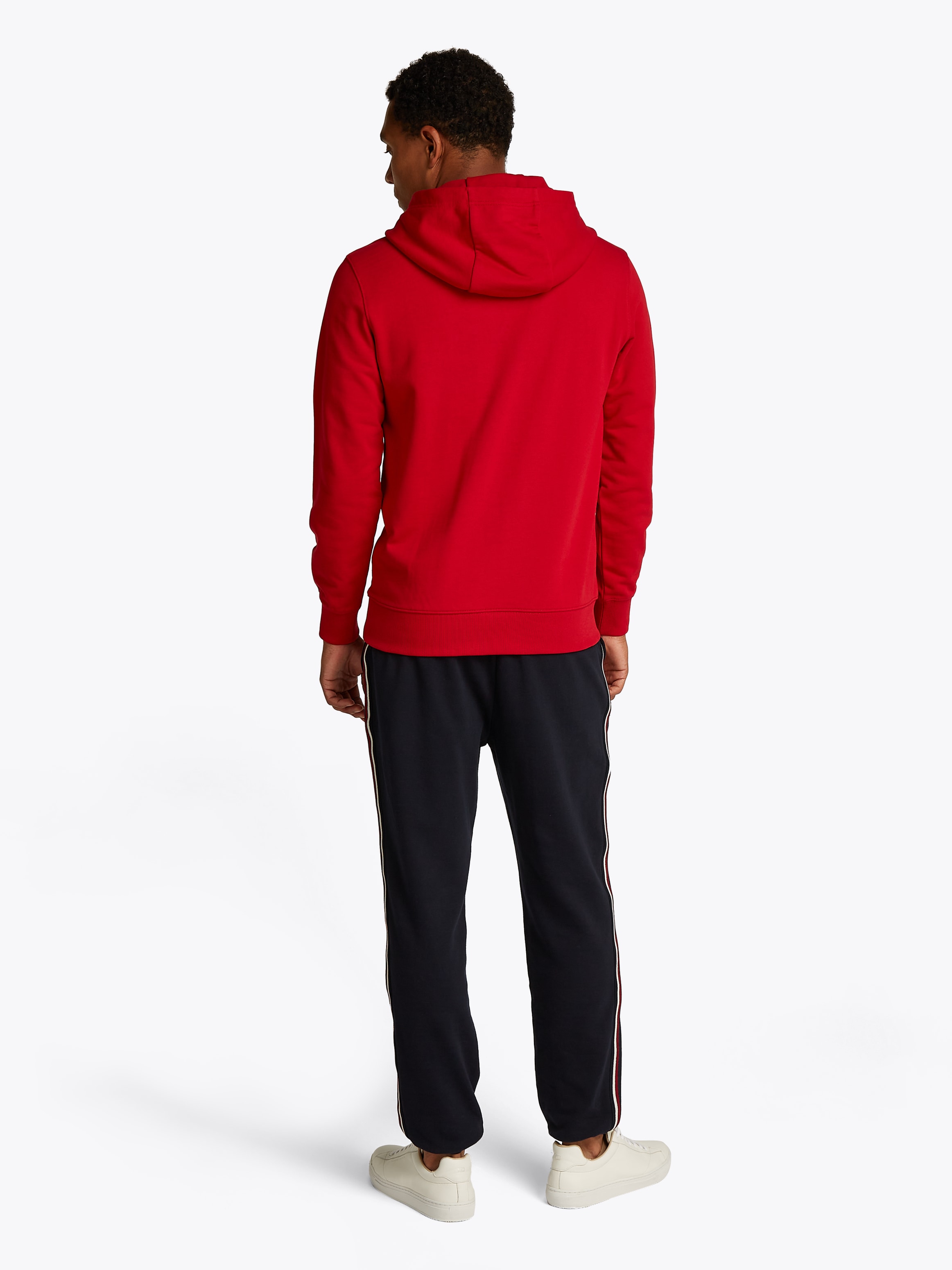 Tommy Hilfiger Hoodie »HILFIGER CENTER STACK HOODY«, mit grossem mehrfarbigen Print