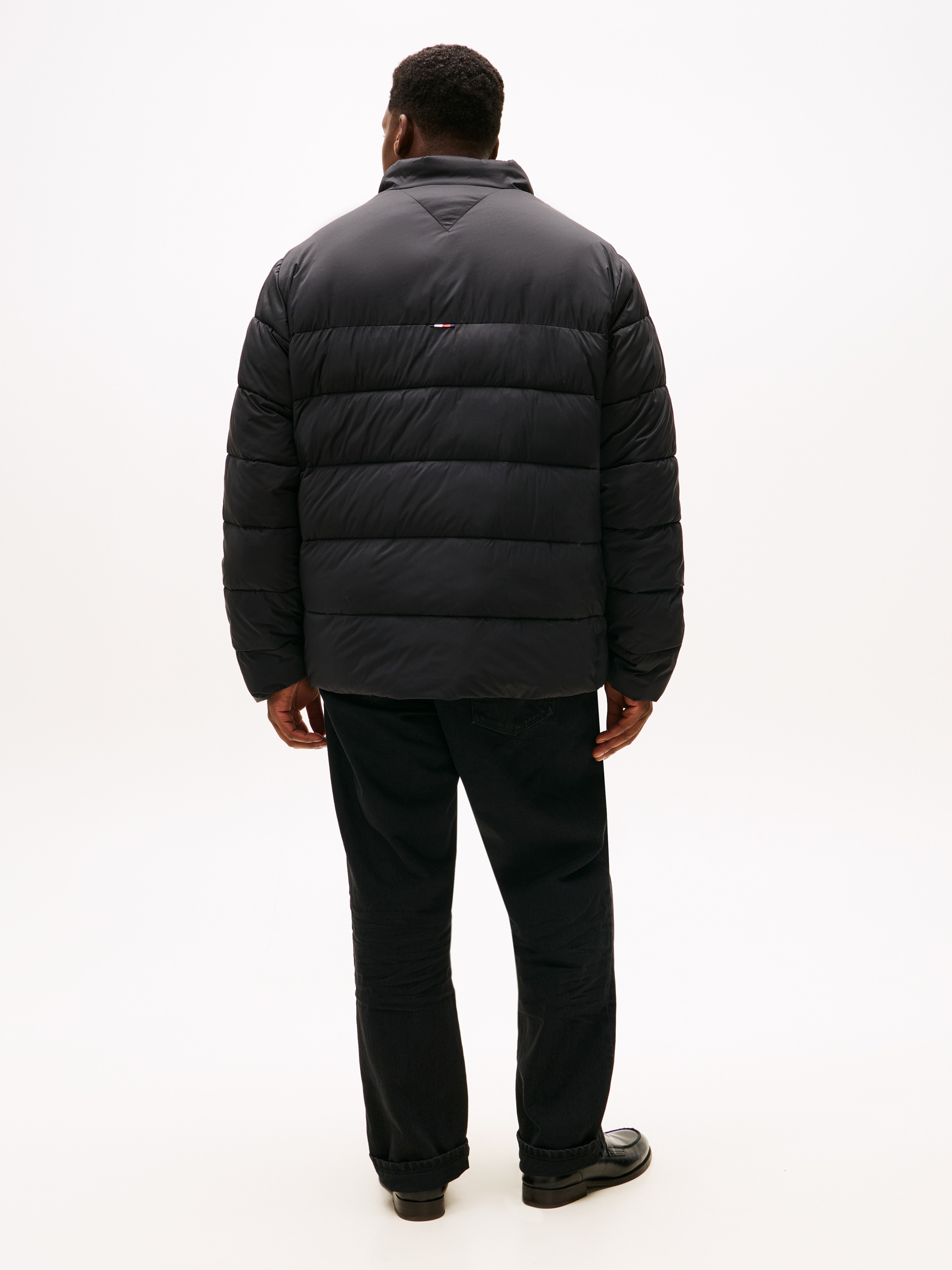 Tommy Hilfiger Big & Tall Steppjacke »STAND COLLAR JACKET«, ohne Kapuze, Winterjacke, Outdoorjacke, Steppjacke; Grosse Grössen