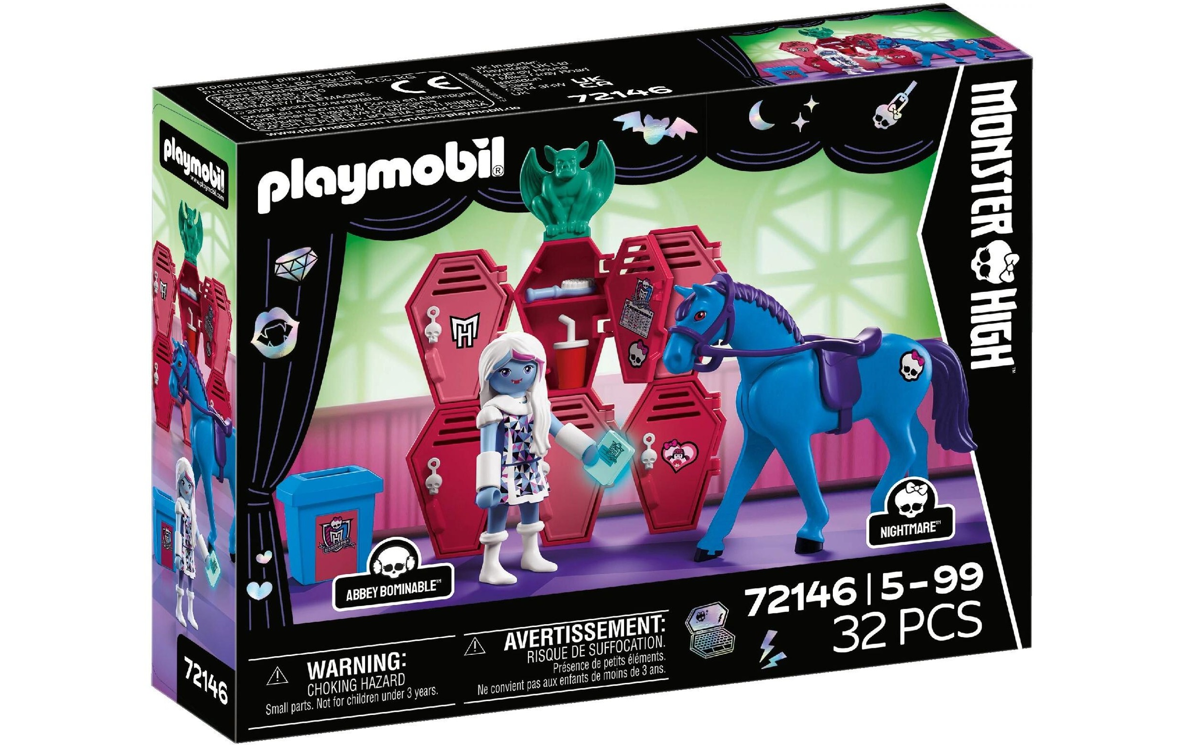 Playmobil Monster High - Monster High Abbey at the Lockers