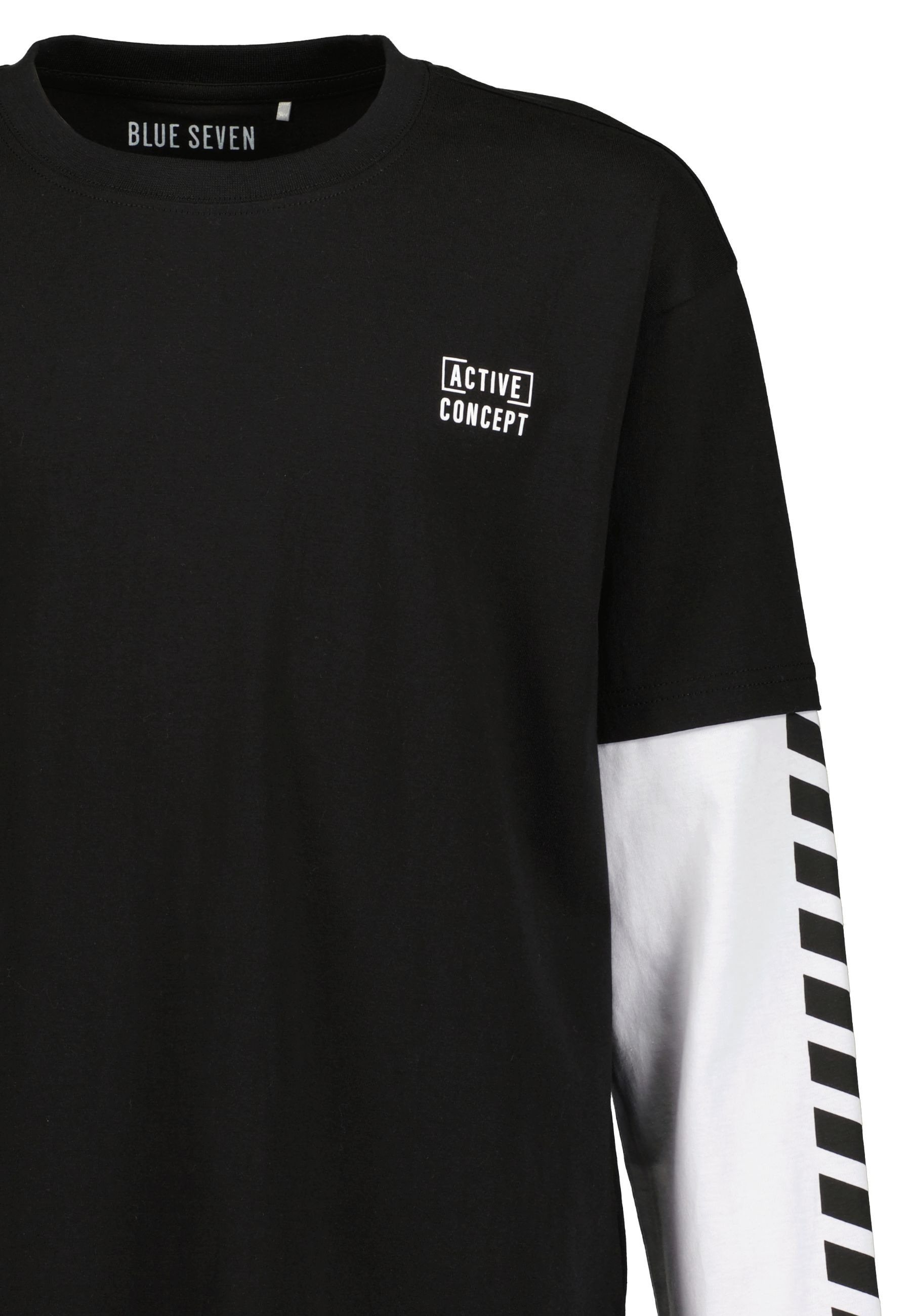 Blue Seven Langarmshirt »Blue Seven Teenager Jungen Langarmshirt«, (1 tlg.)