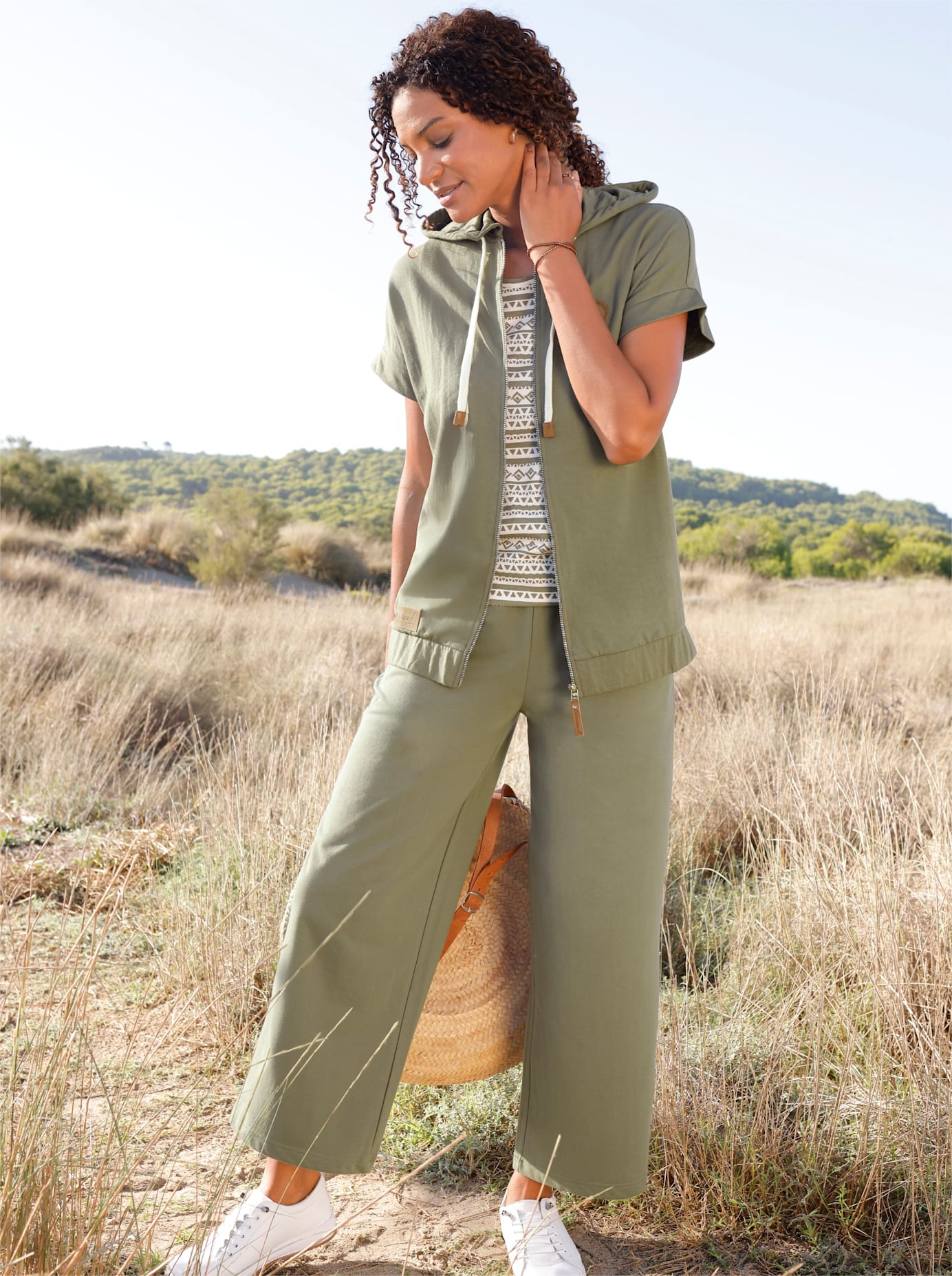 Casual Looks Shirtjacke »Sweatjacke« 1 tlg.