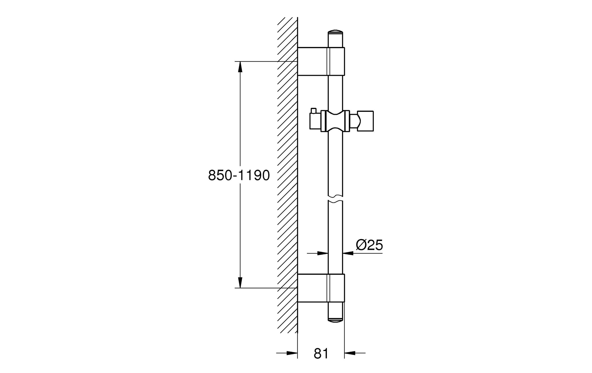 Grohe Duschstange »Rainshower 1150 mm«