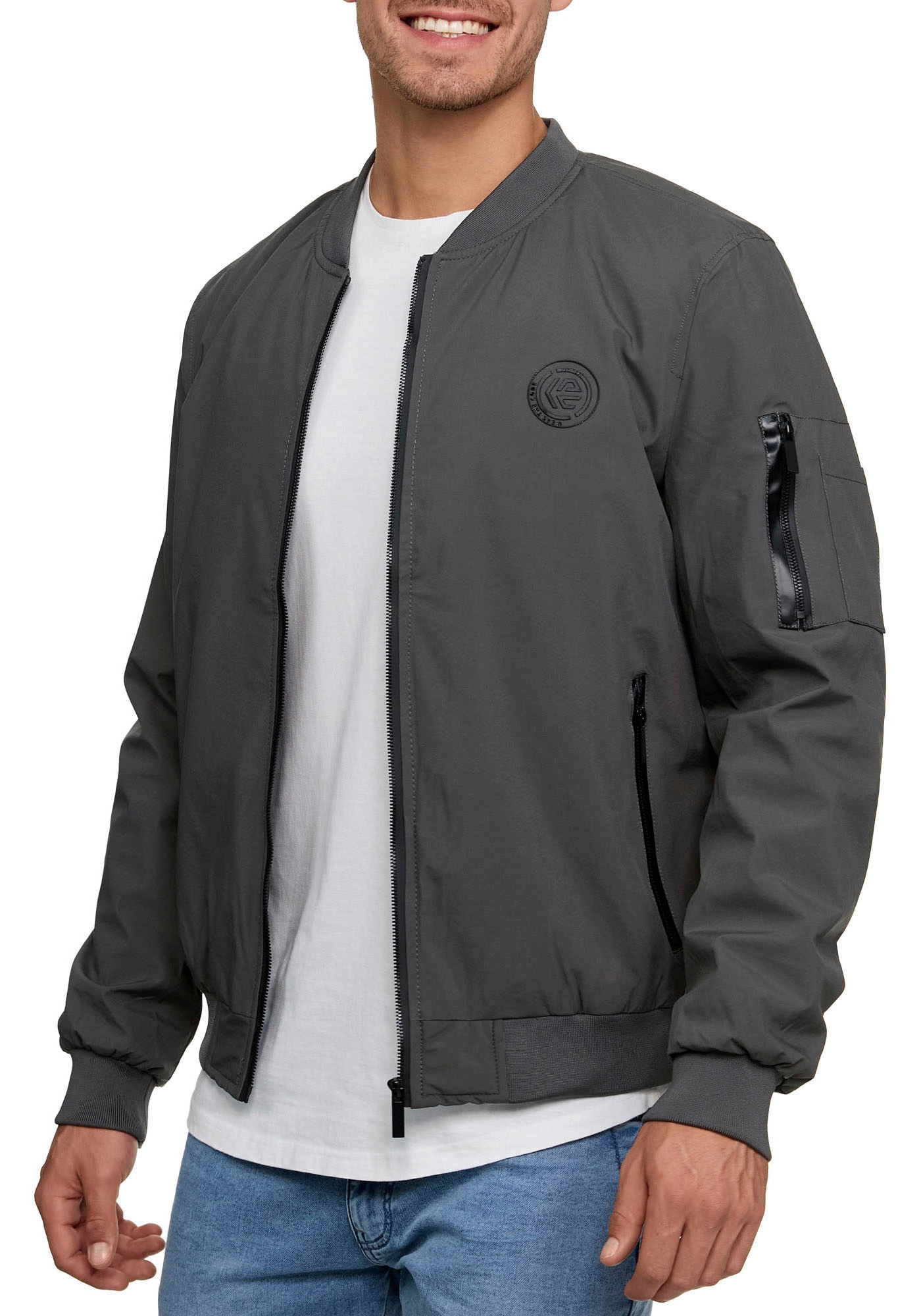Indicode Blouson »INBerto«, ohne Kapuze