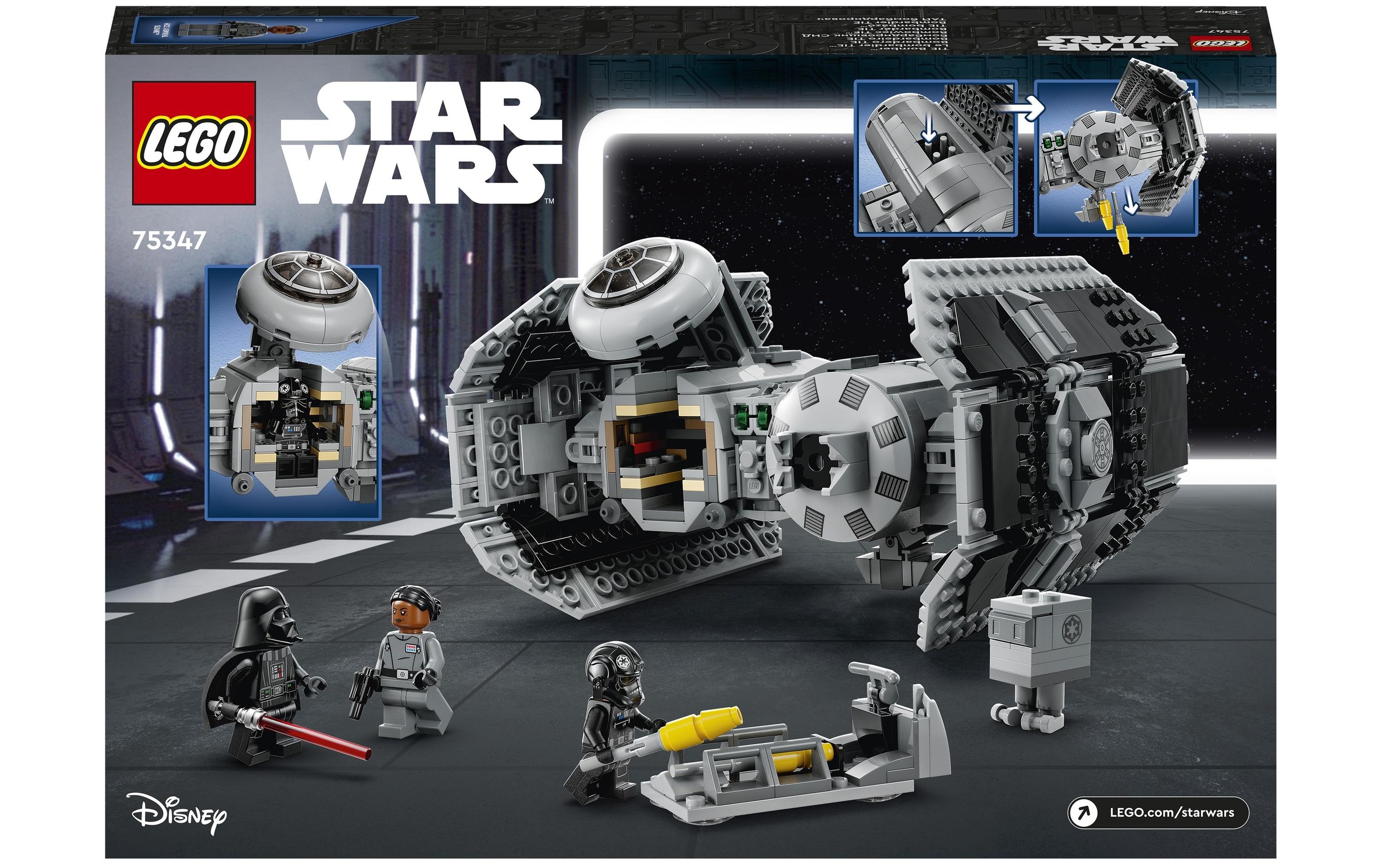 LEGO® Konstruktionsspielsteine »LEGO SW TIE Bomber«, (625 St.)