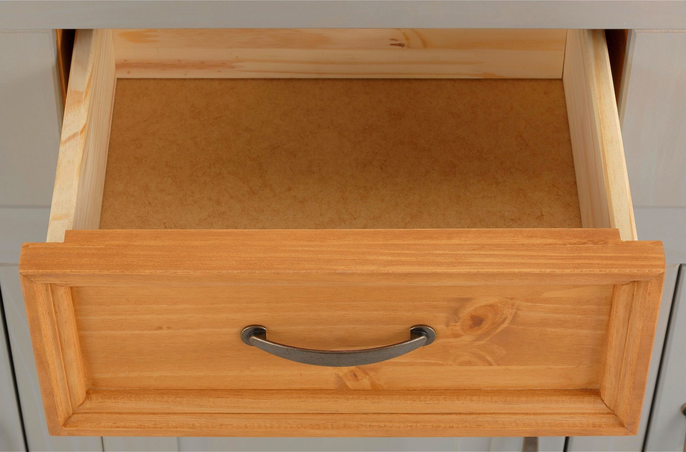 Home affaire Highboard »Selma«, Vitrine, Breite 100 cm