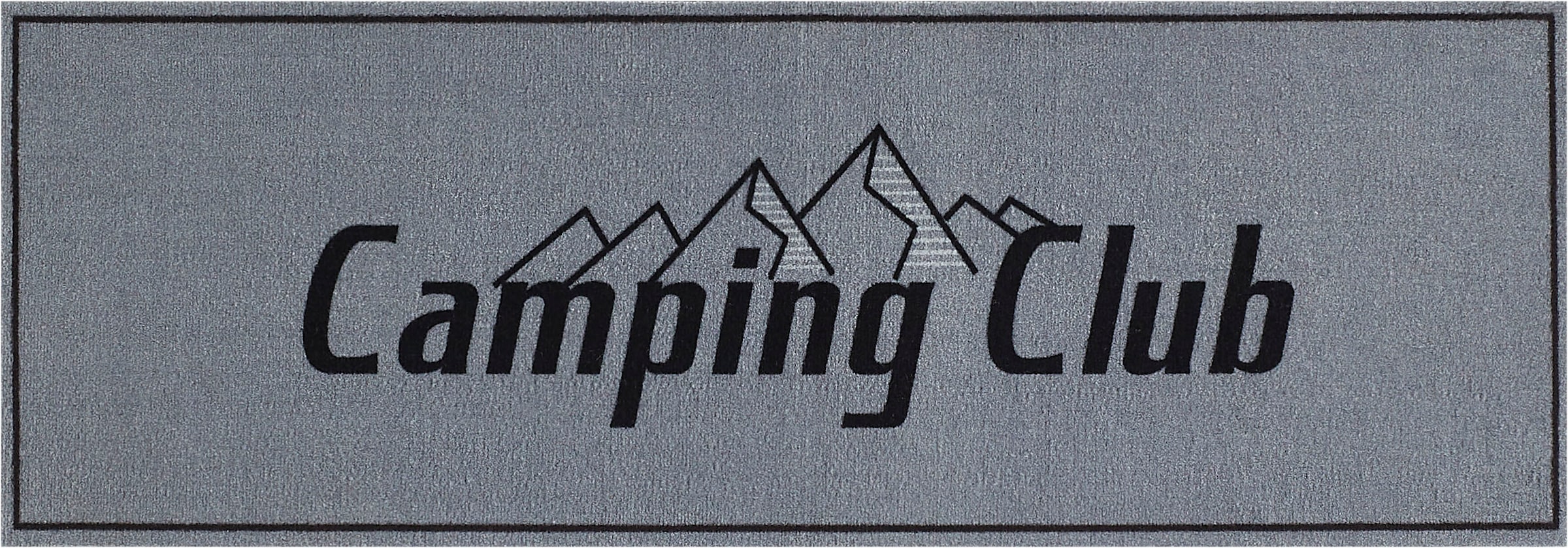 Läufer Camping, my home, rechteckig, Höhe: 8,5 mm, mit Schriftzug, ideal  für Camper & Wohnwagen, In- und Outdoor geeignet