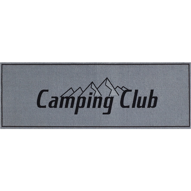 In- und für Jelmoli-Versand online kaufen ideal Outdoor Schriftzug, rechteckig, | Läufer mit my & Wohnwagen, home »Camping«, geeignet Camper