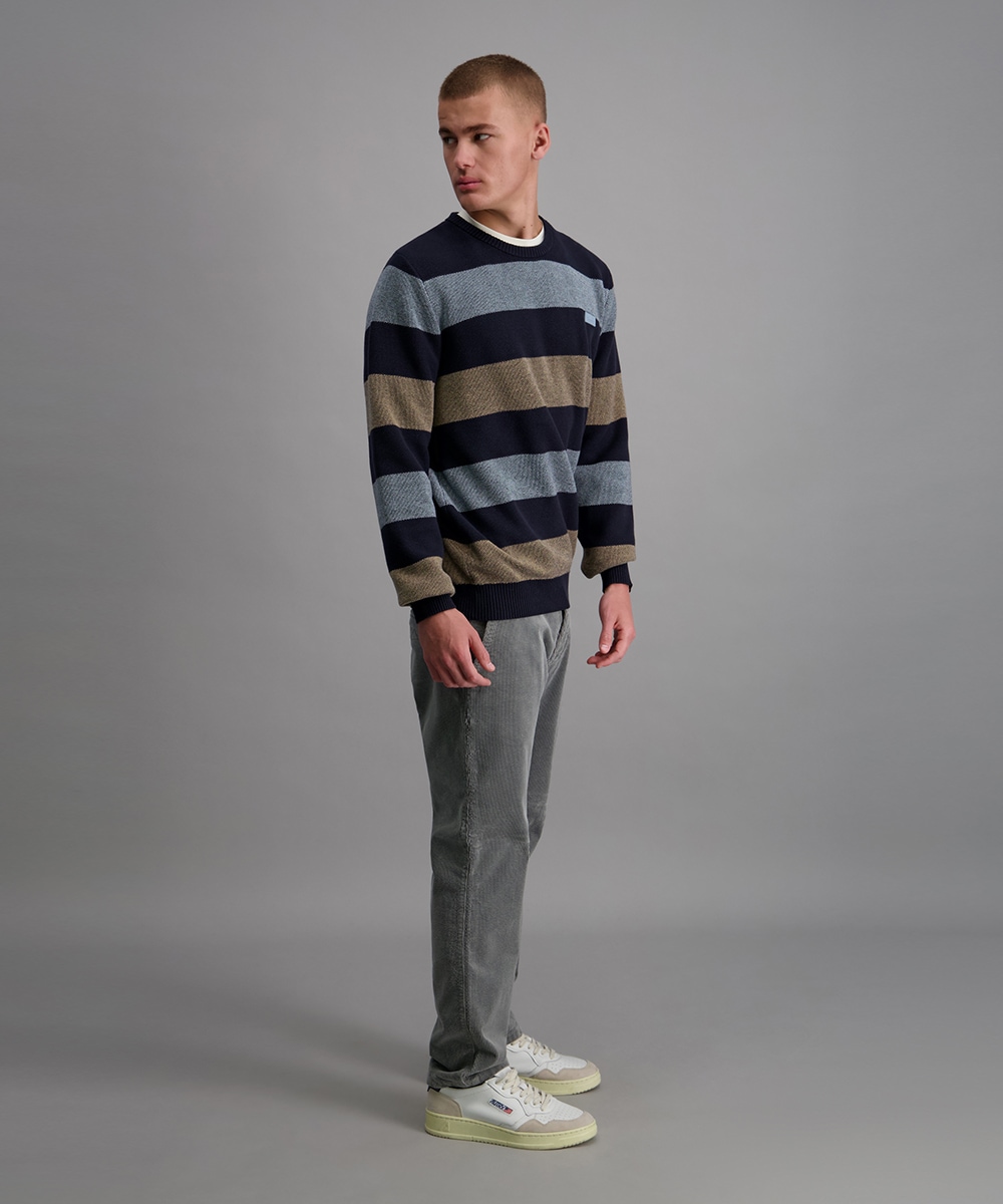 Pioneer Authentic Jeans Rundhalspullover, Feinstrickqualität